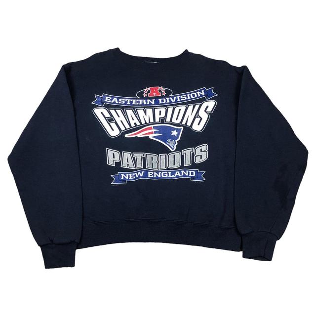 NWOT New England Patriots Stitched Logo Large - Depop