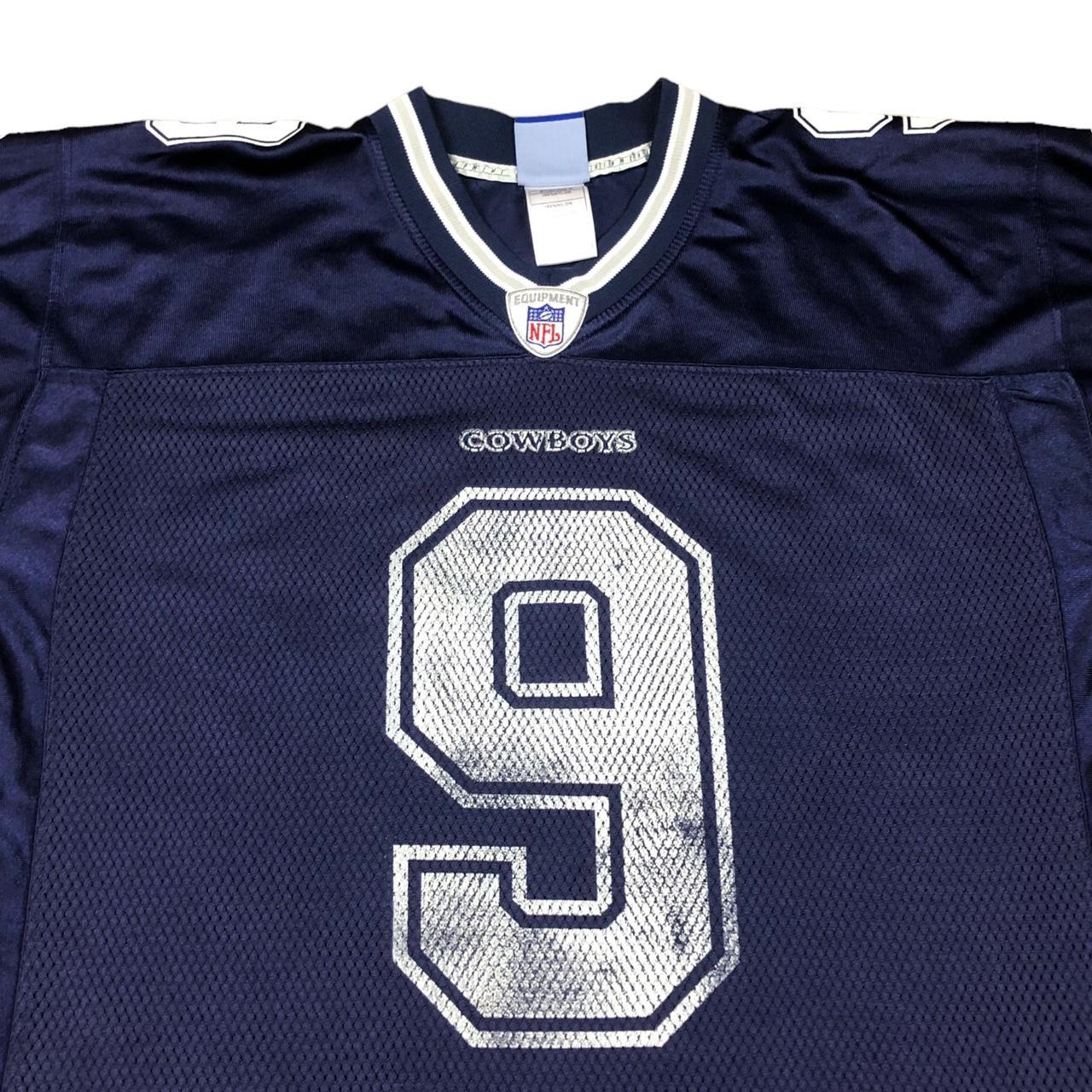 NFL Dallas Cowboys TONY ROMO #9 Reebok Throwback FOOTBALL