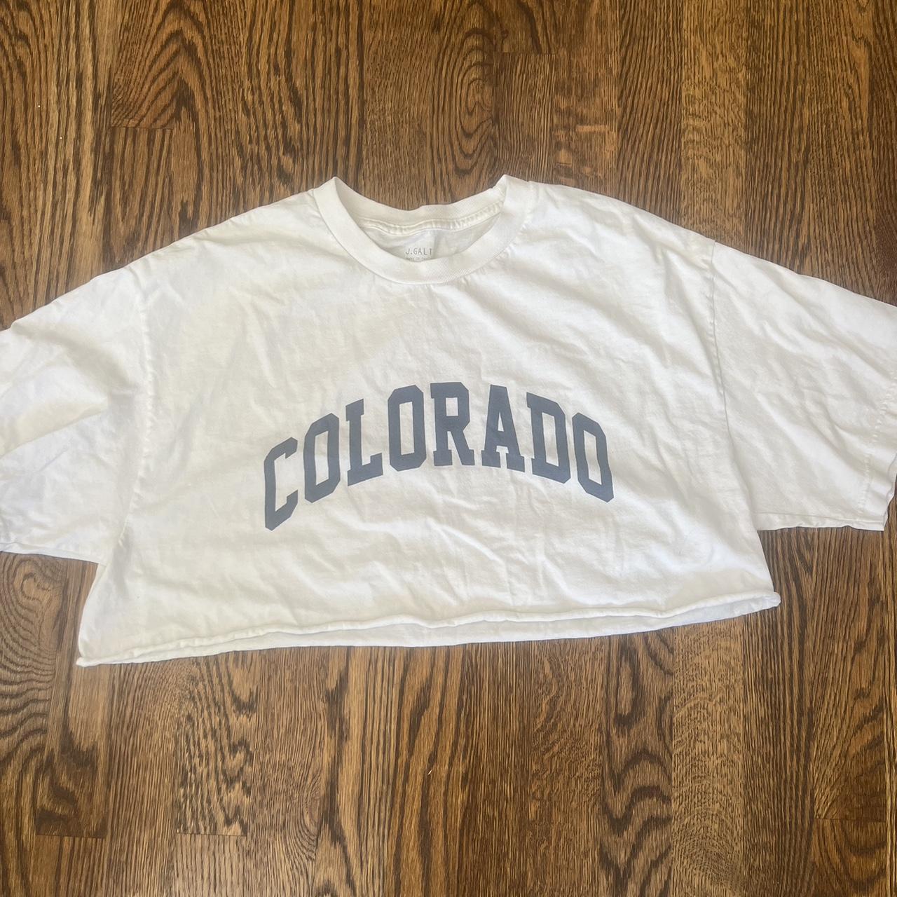 brandy Melville one size colorado crop top baggy... Depop