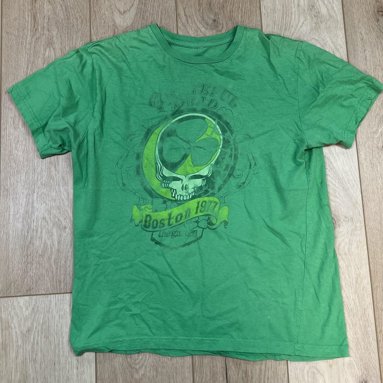 Vintage 70s 1977 Grateful Dead Boston concert t... - Depop