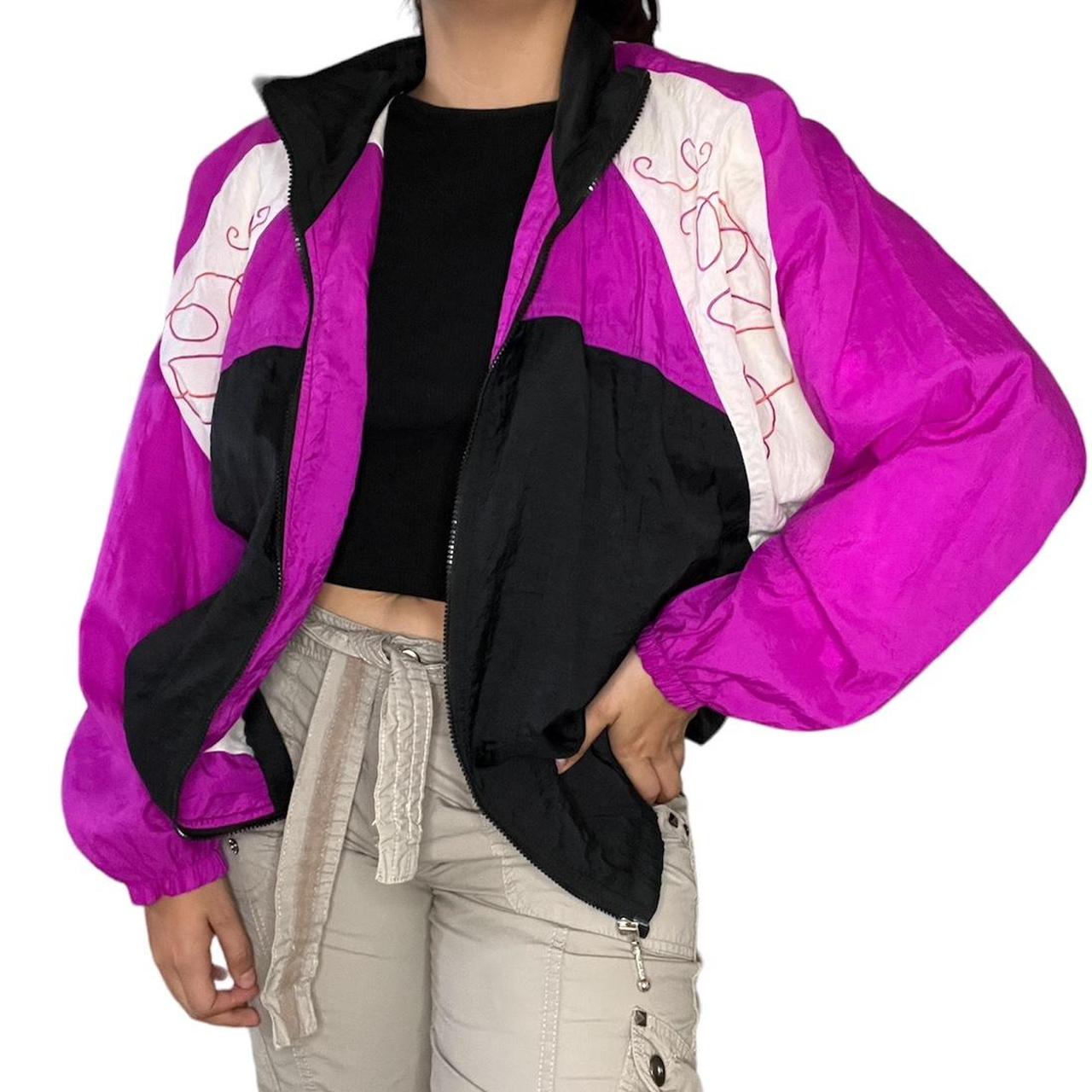 Light pink and 2024 white nike windbreaker