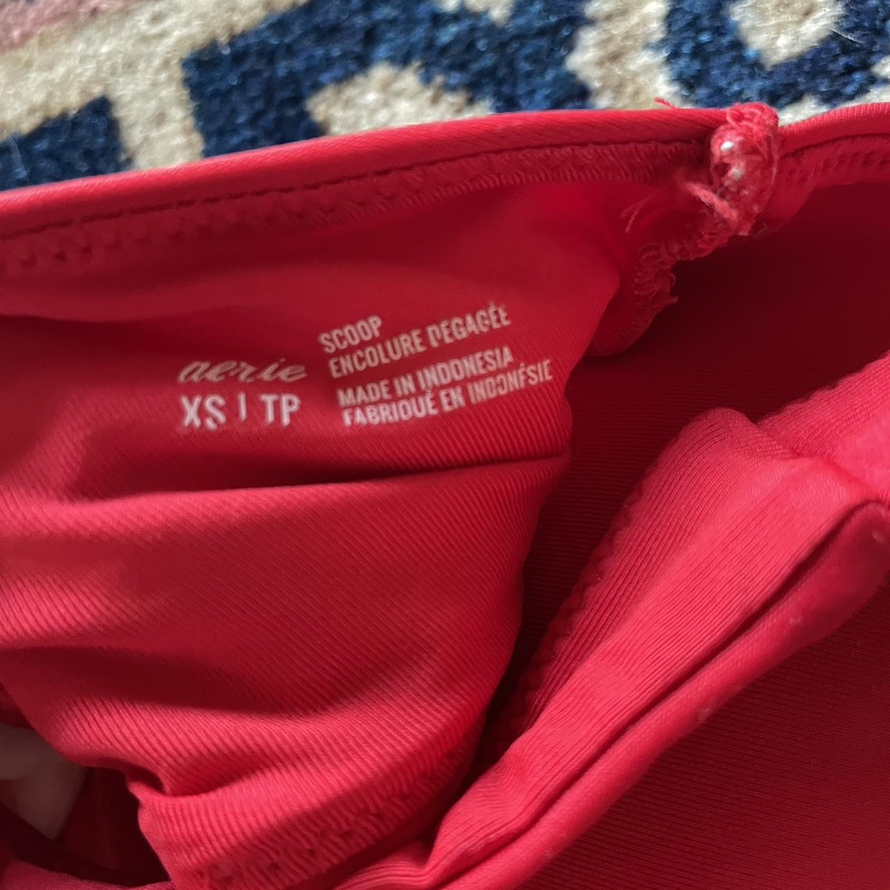 aerie red bikini set size xs - Depop