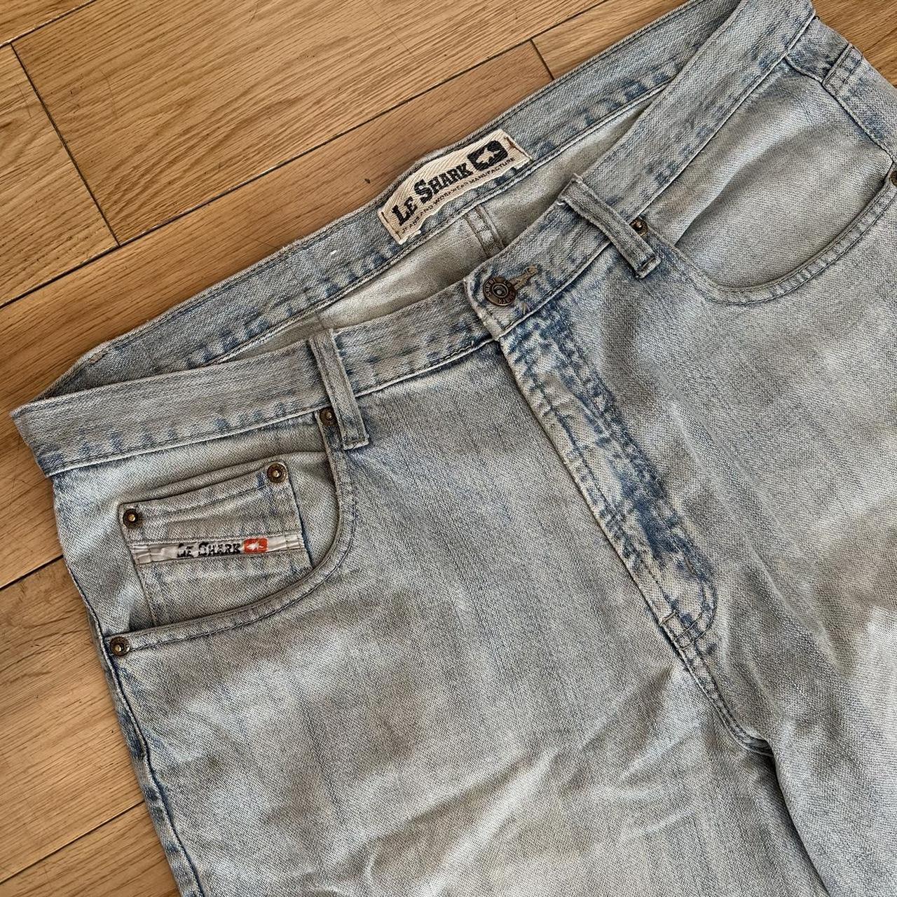 Vintage baggy lightwash jeans Good vintage... - Depop