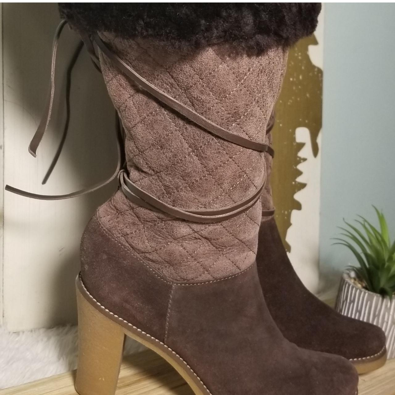 BCBGeneration Women's Platform Boots - Brown - US… - image 4