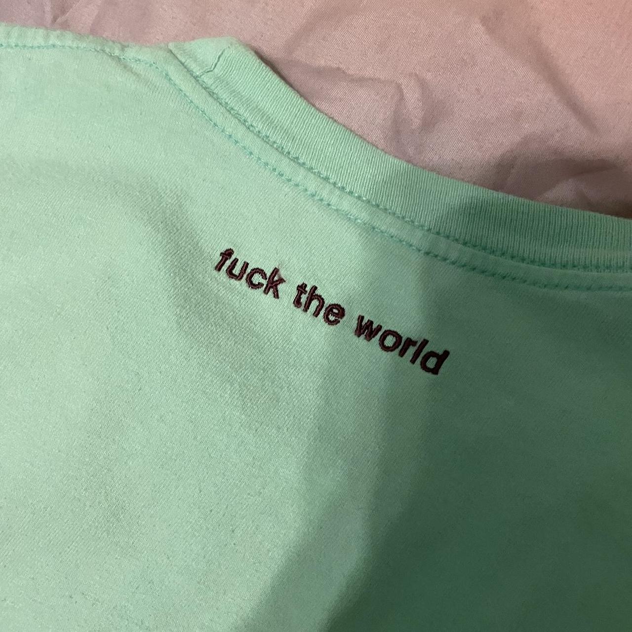 Teal Supreme FTW tee, feel free to shoot me an offer... - Depop