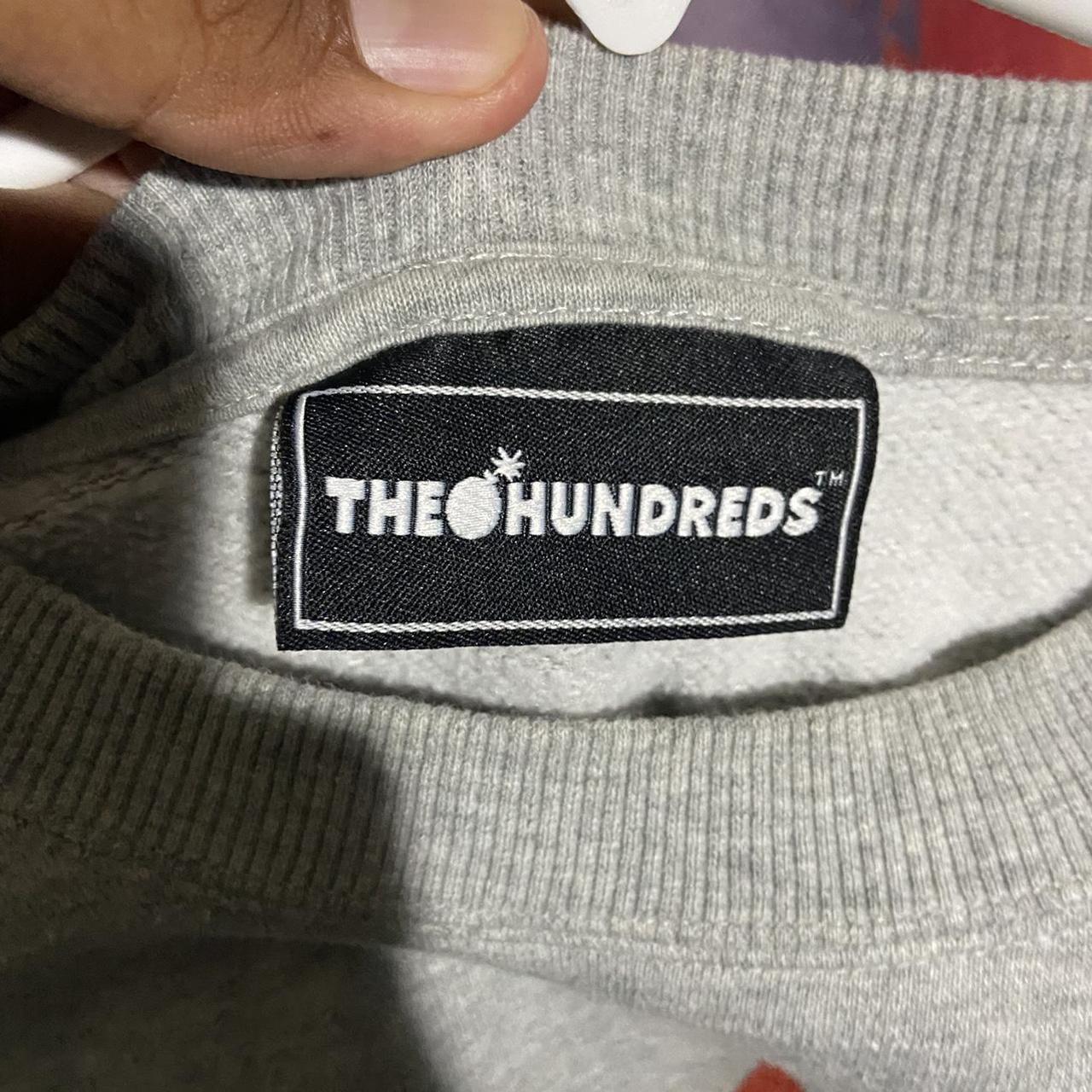 The Hundreds Men's Grey and Black Sweatshirt (2)