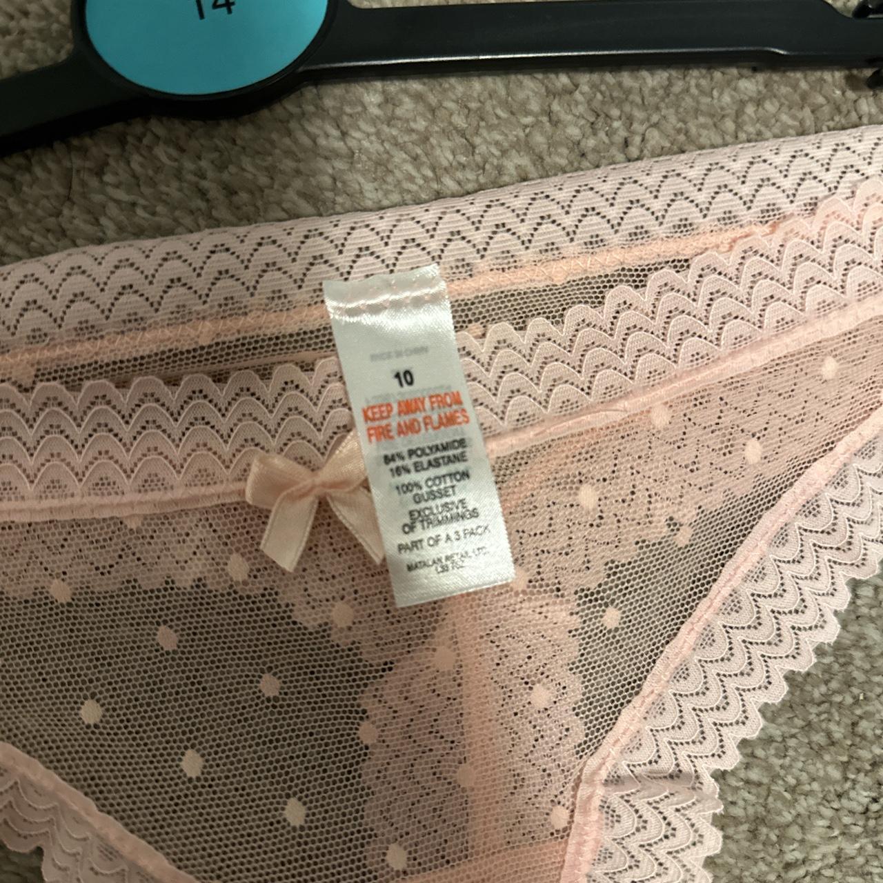 Matalan Women's Pink Panties Depop