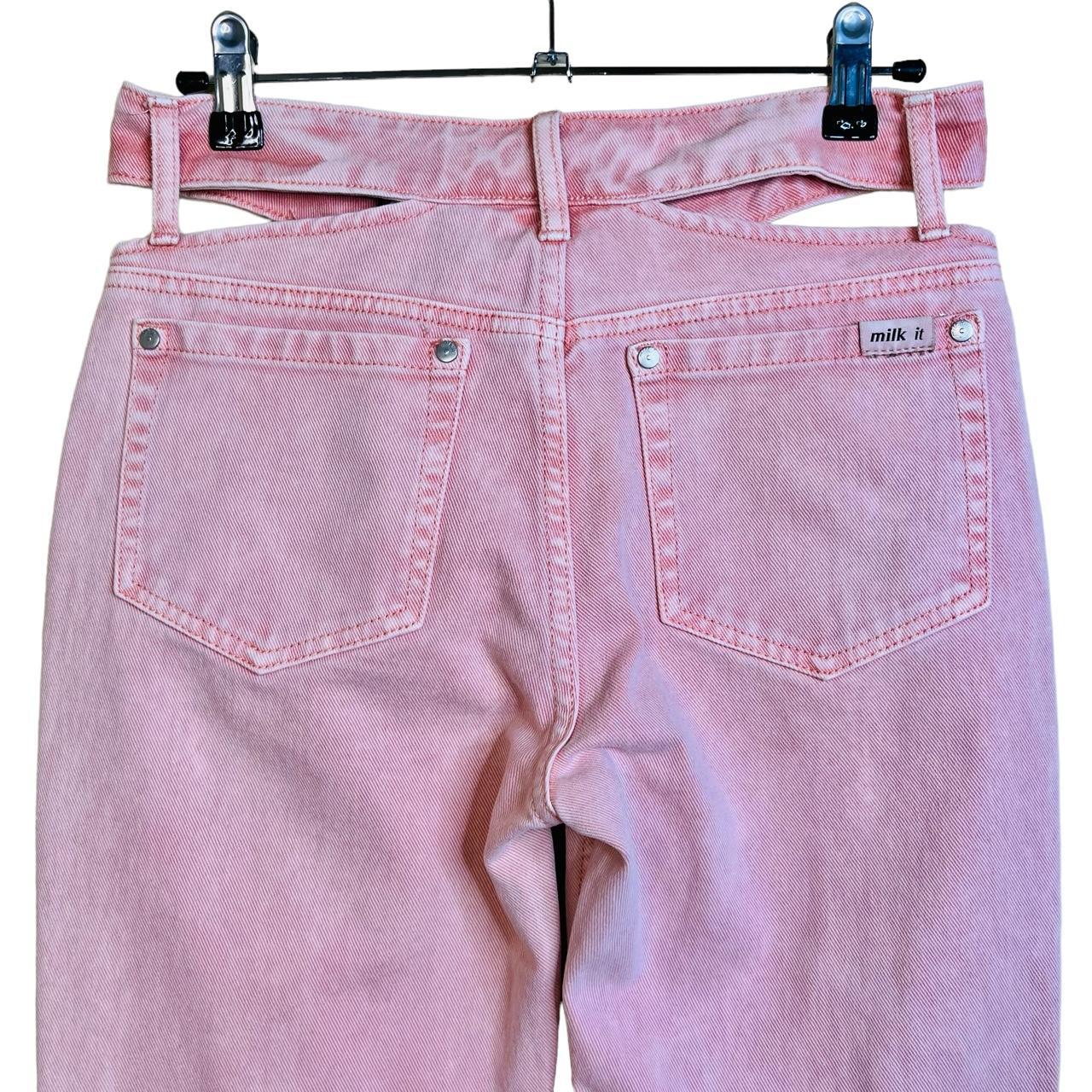 Milk It Women's Pink Jeans (3)