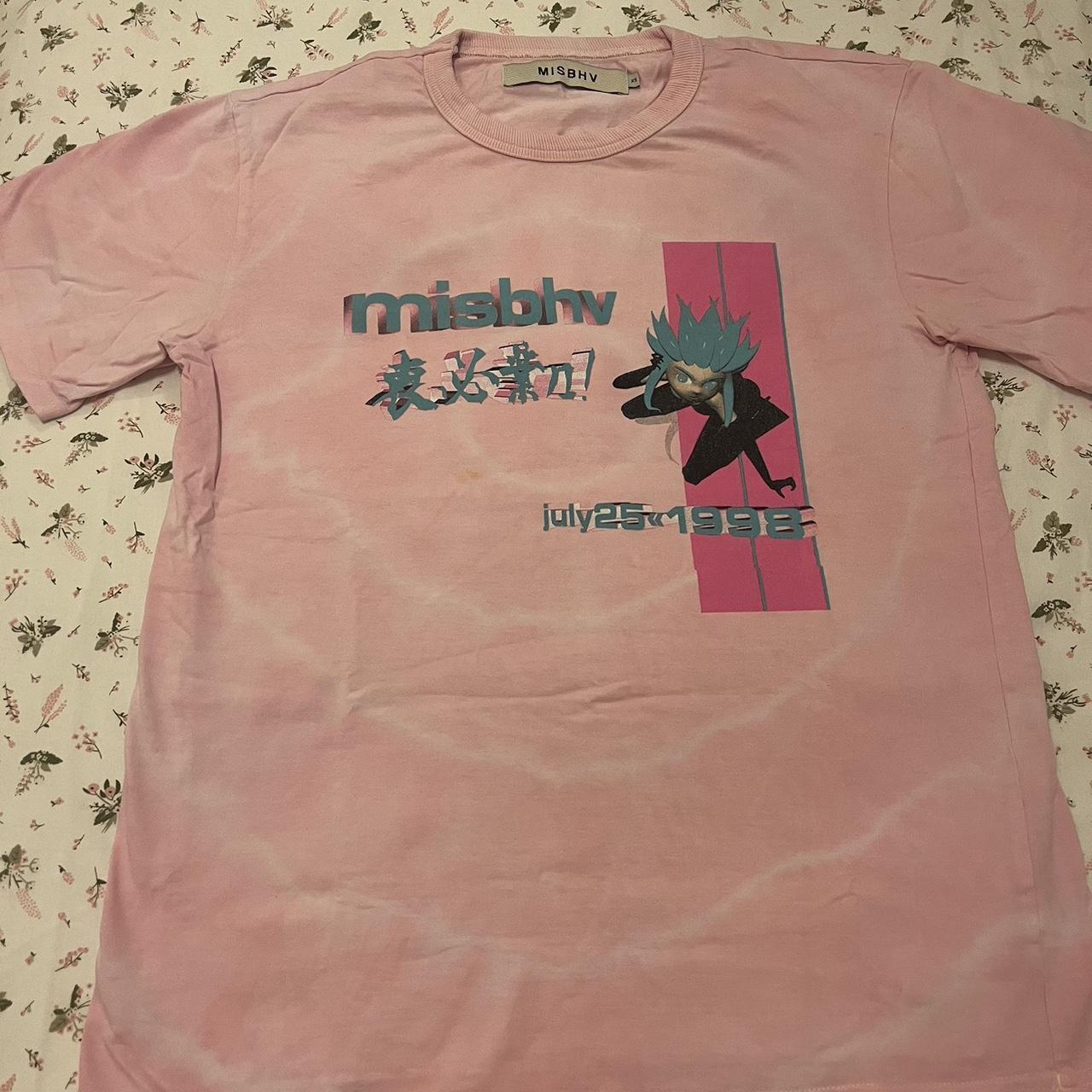 Misbhv anime t shirt hot sale