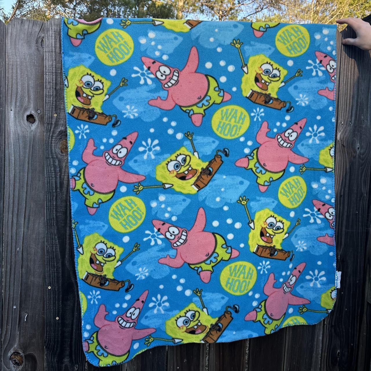 Nickelodeon Spongebob Squarepants Blanket Length:... - Depop