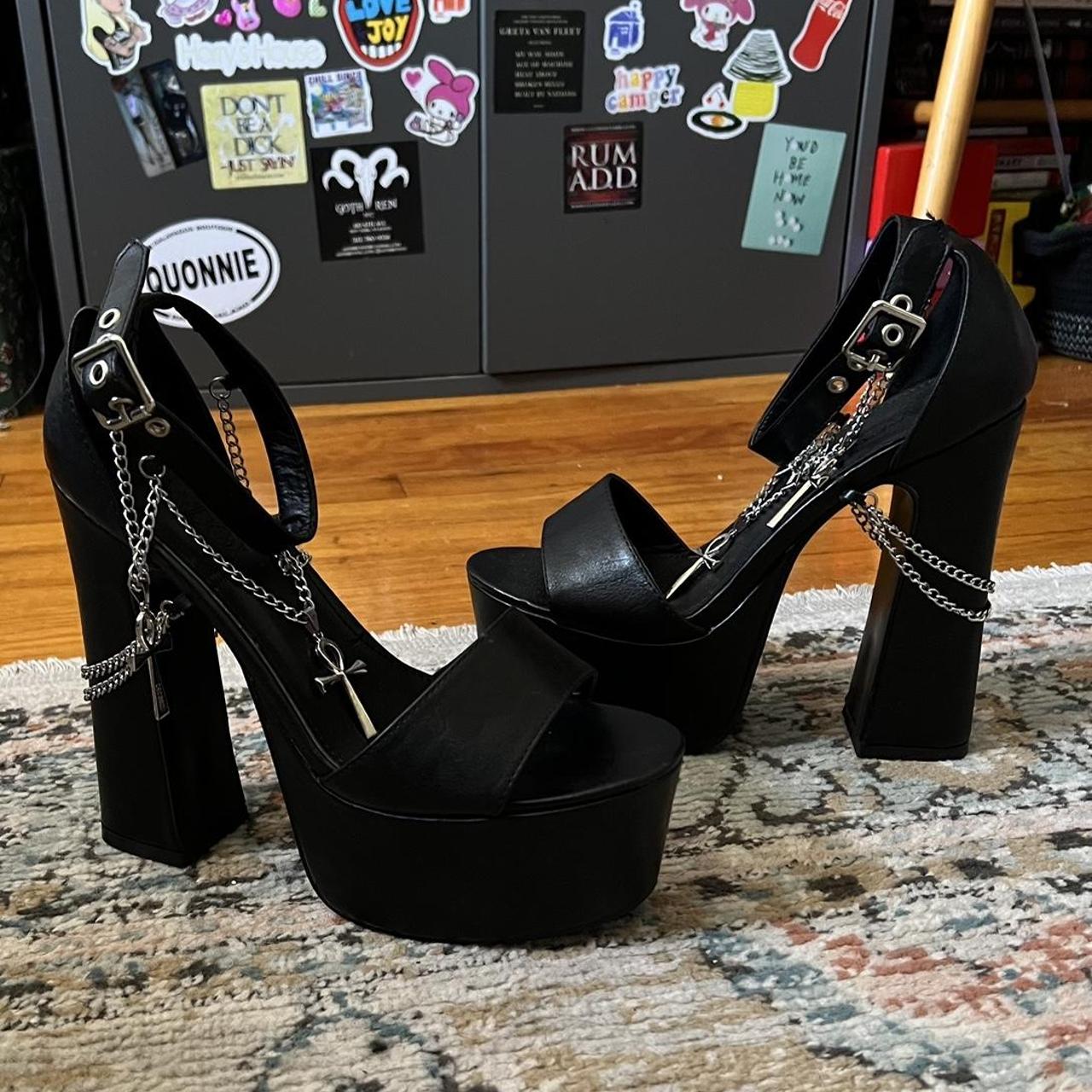 dolls kill platform heels