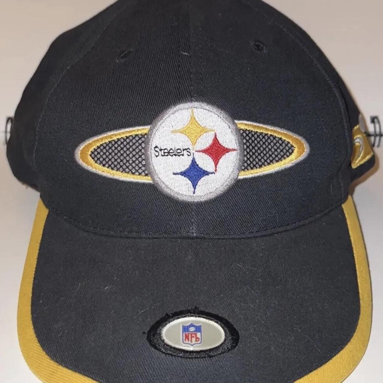 Pittsburgh Steelers Reebok Black Yellow Adjustable Classic