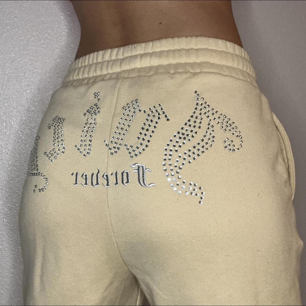 juicy couture x forever 21 fleece joggers/sweatpants... - Depop