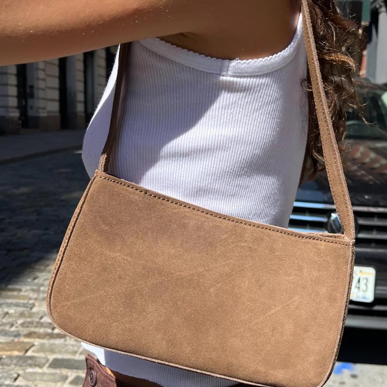 ୨୧ cute brandy melville mini shoulder bag / baguette... Depop