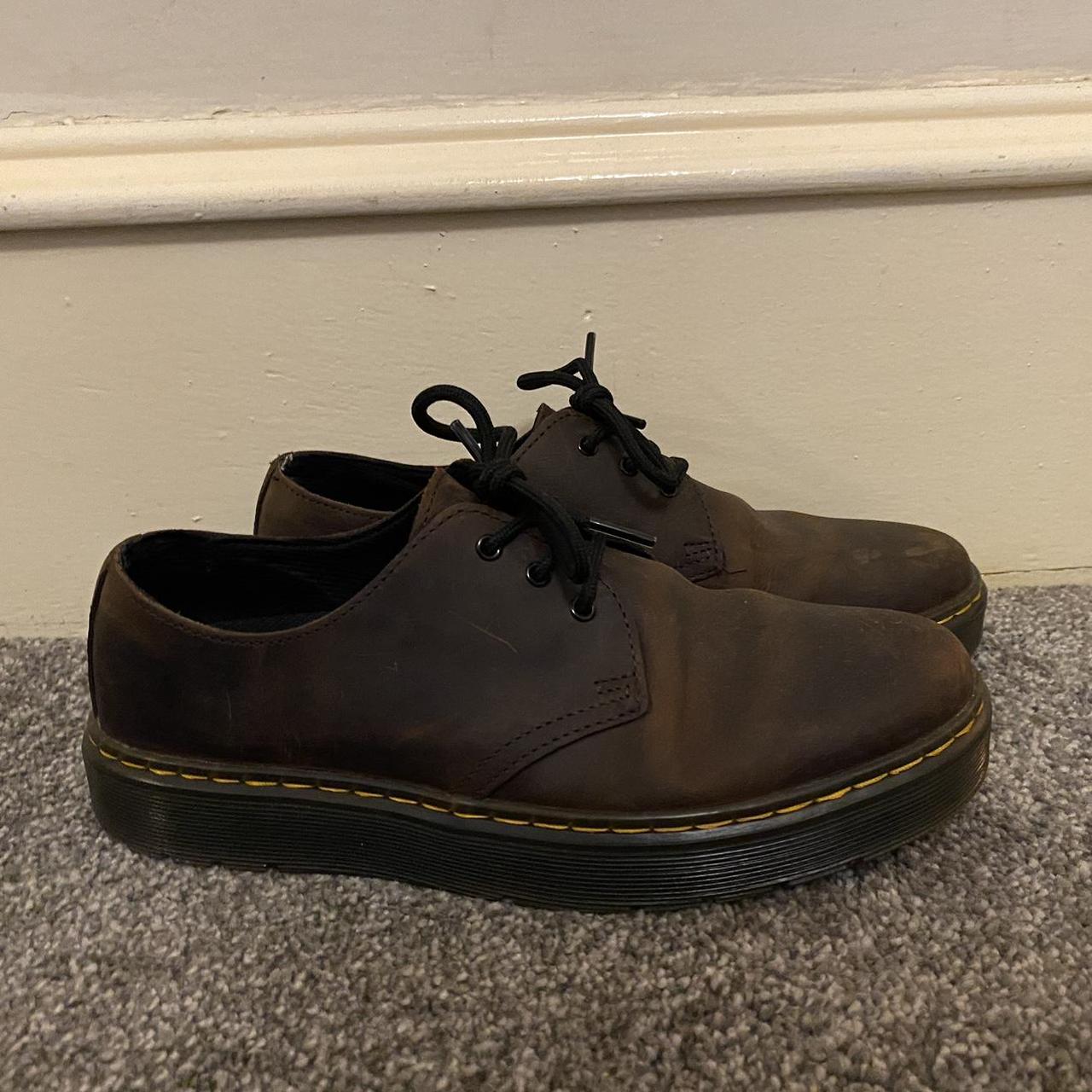 Dr Martens Brown Thurston Low shoes