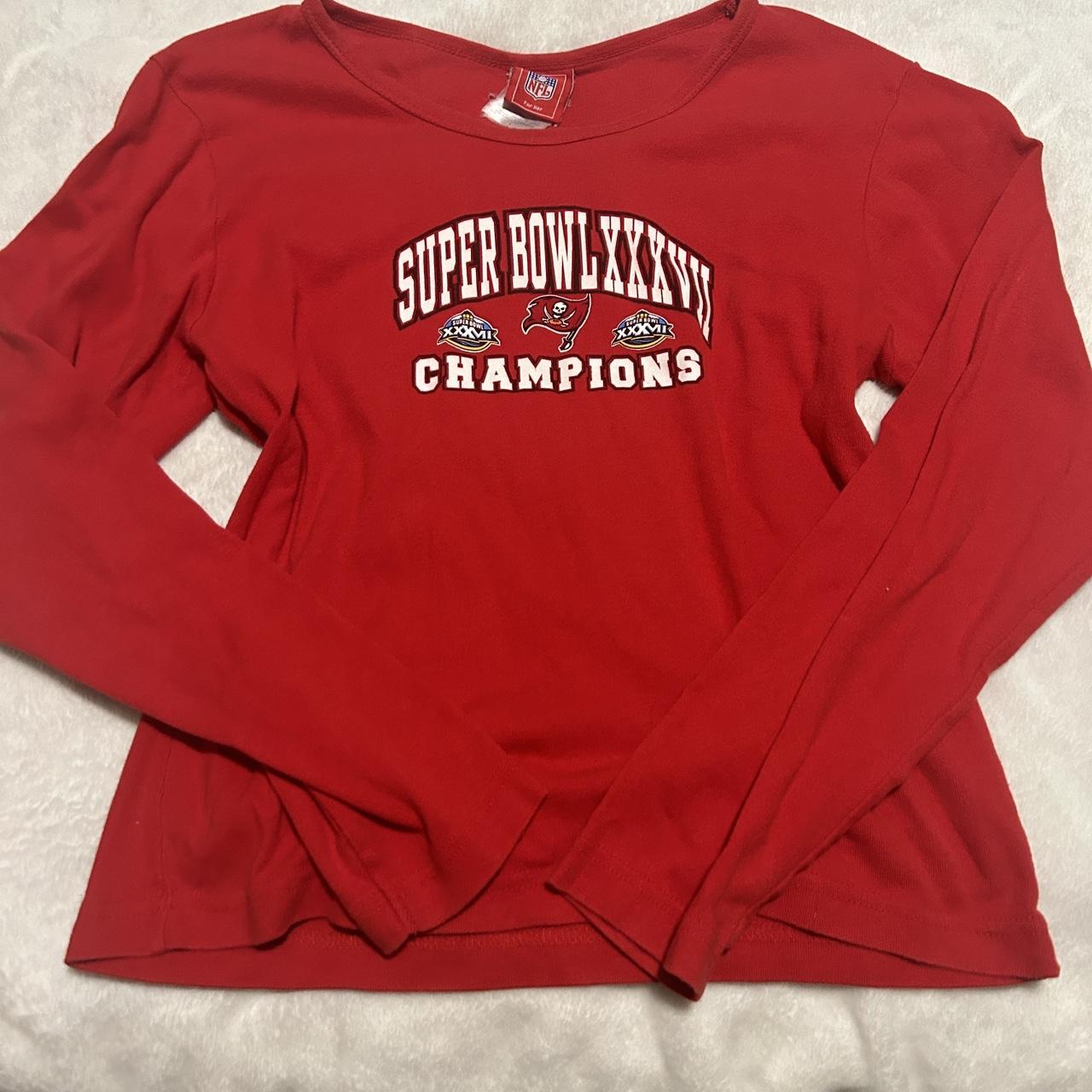 NFL Women's Sweatshirt - Red - L