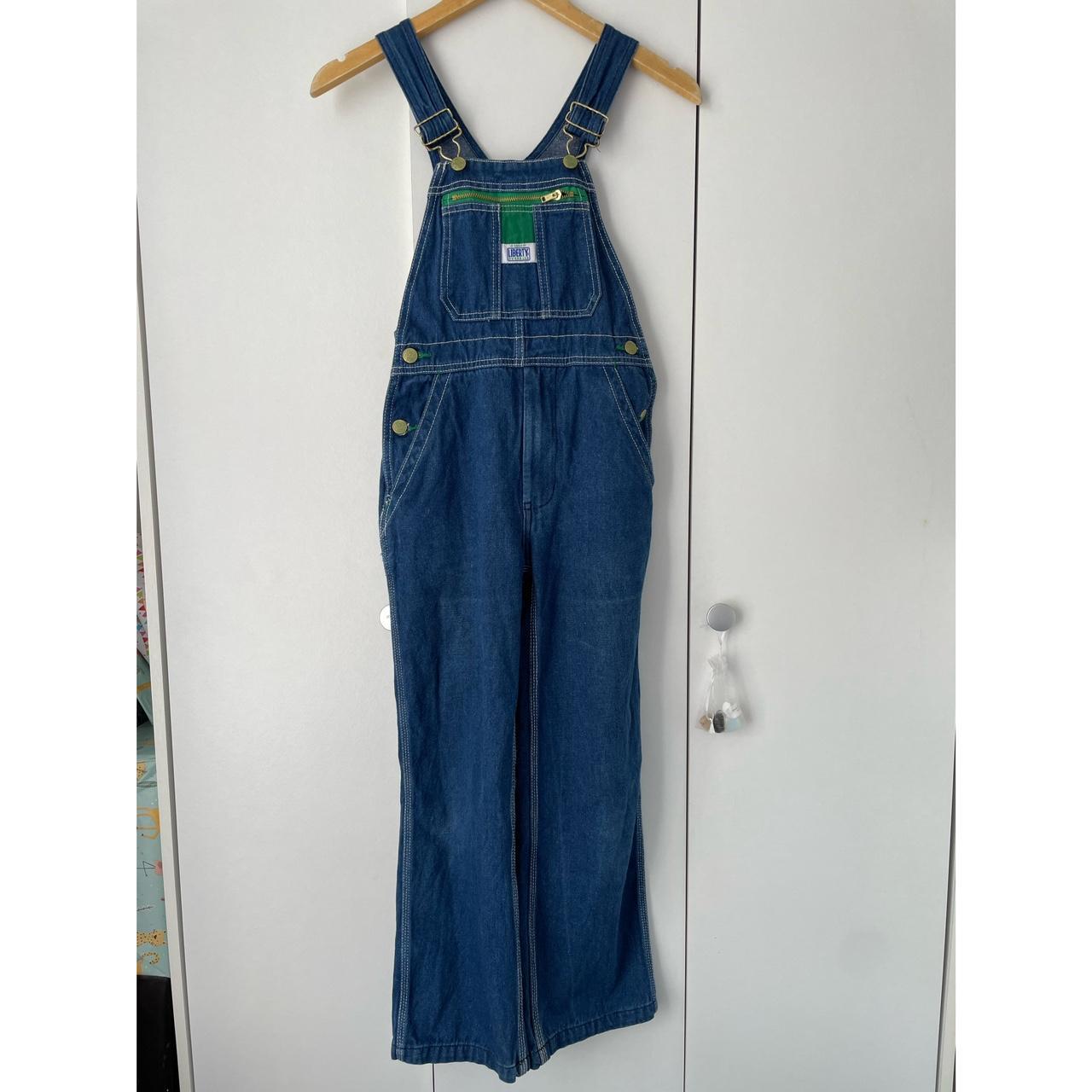 Liberty Damen Latzhose Denim - Arbeitsoverall Mit 5-Taschen-Design