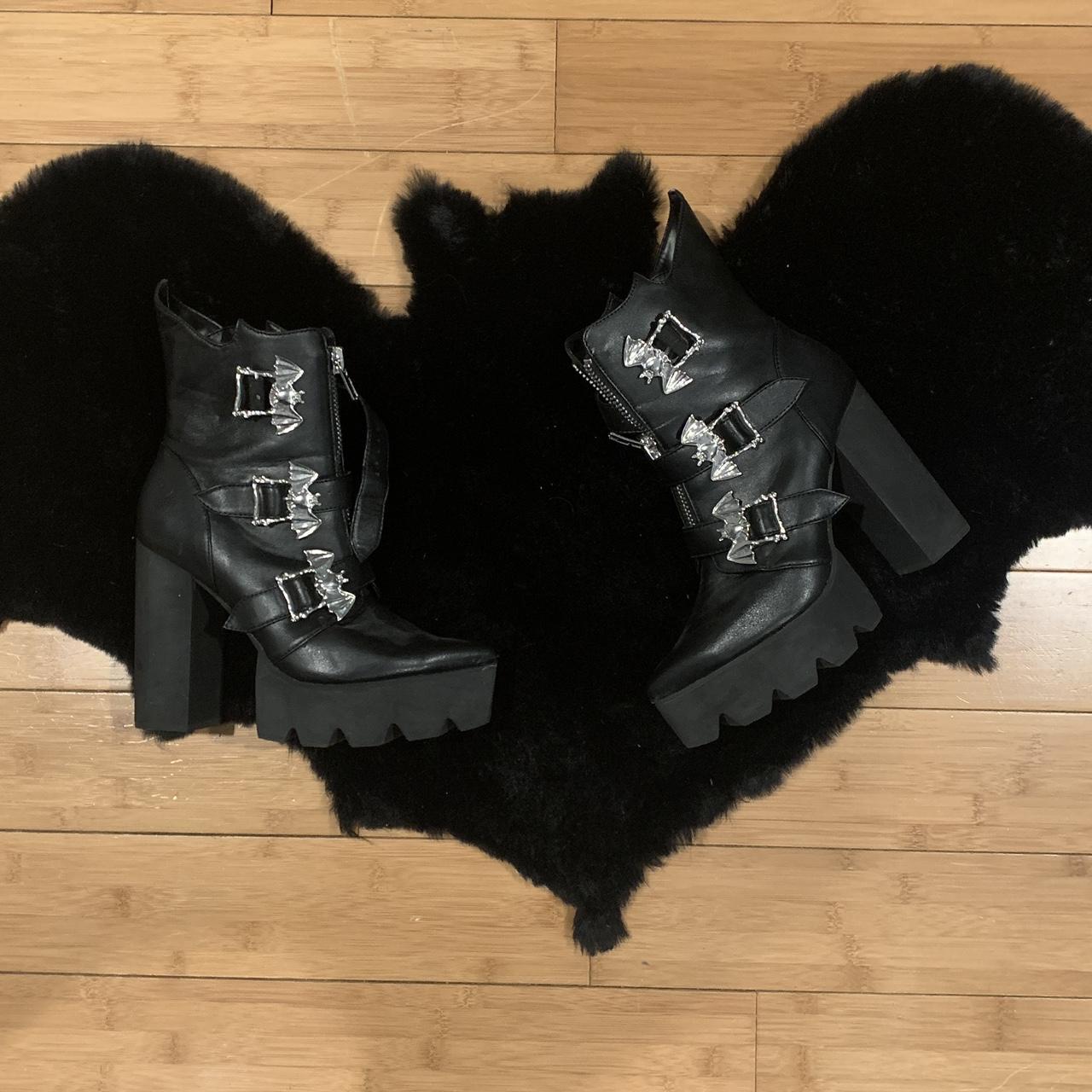 Current mood hellbat hot sale platform boots