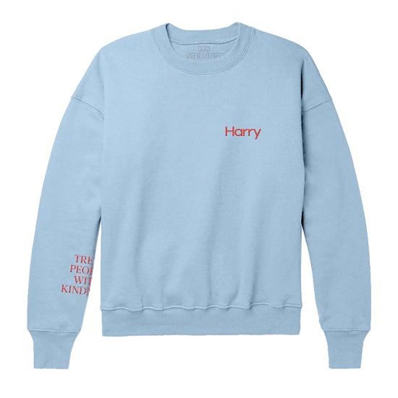 Harry 2024 Styles The Pleasing crewneck in sky blue XS