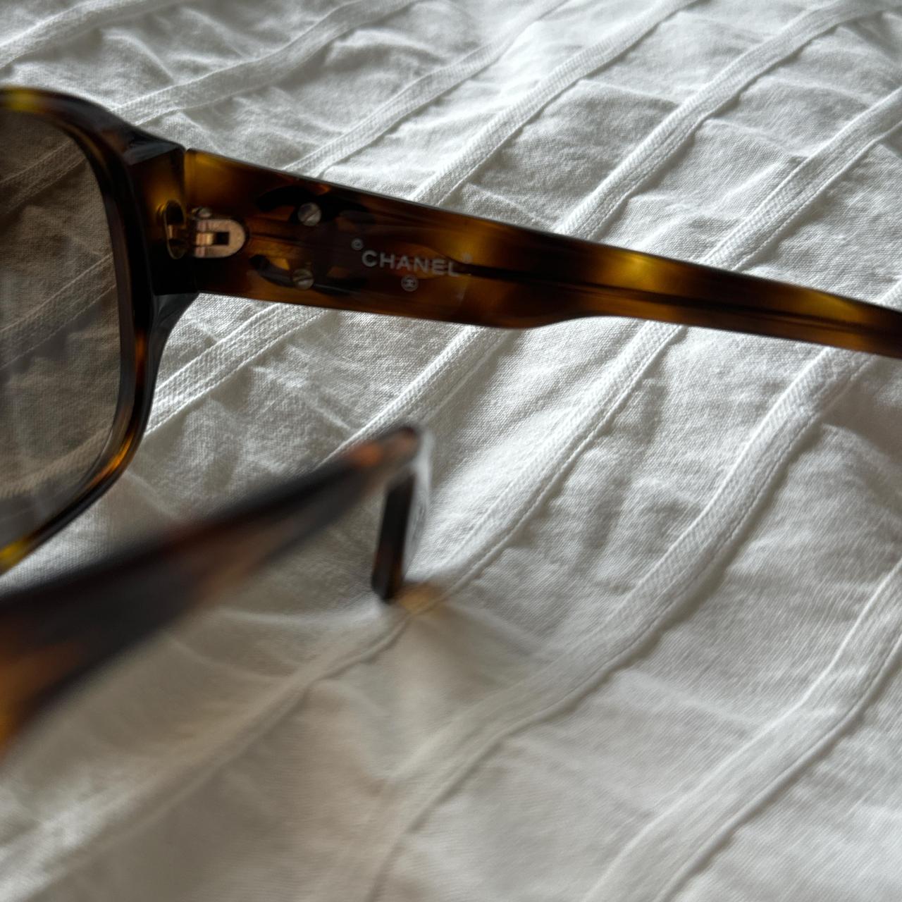 VINTAGE LATE 90s 00s CHANEL SUNGLASSES. In good | Depop