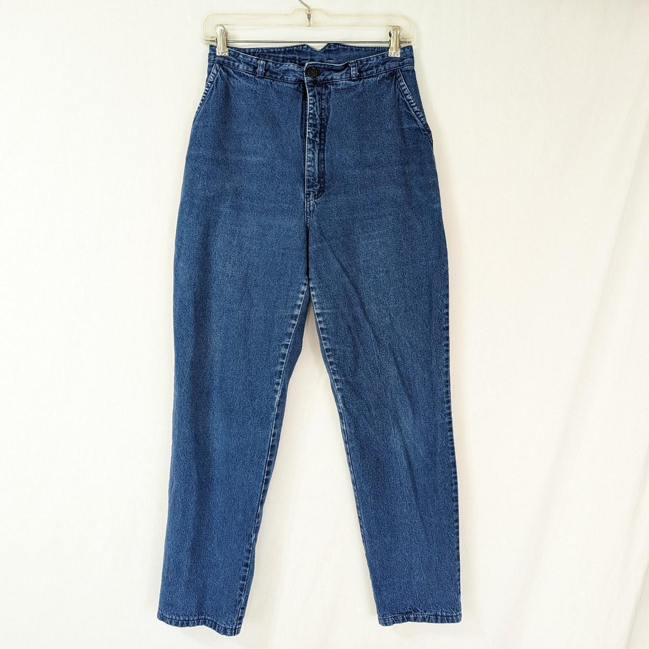 80's bareback mom jeans with back yoke. By McKenzie... - Depop