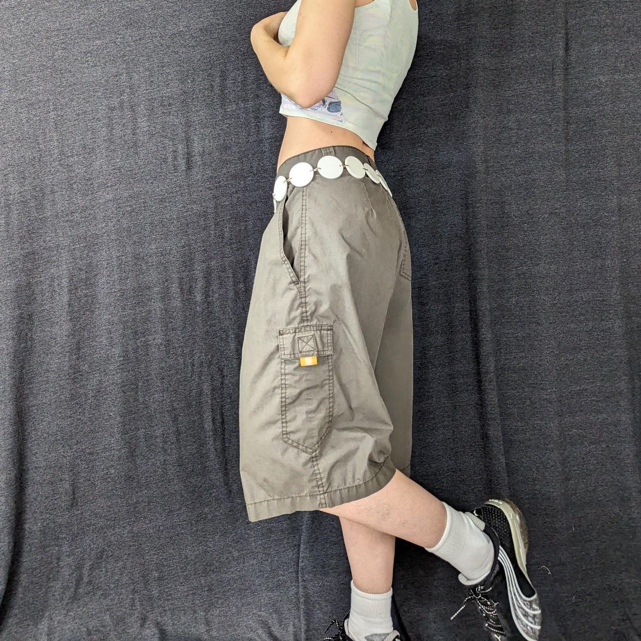 Y2k long baggy cargo shorts. By Rt. 66, tagged men's... Depop
