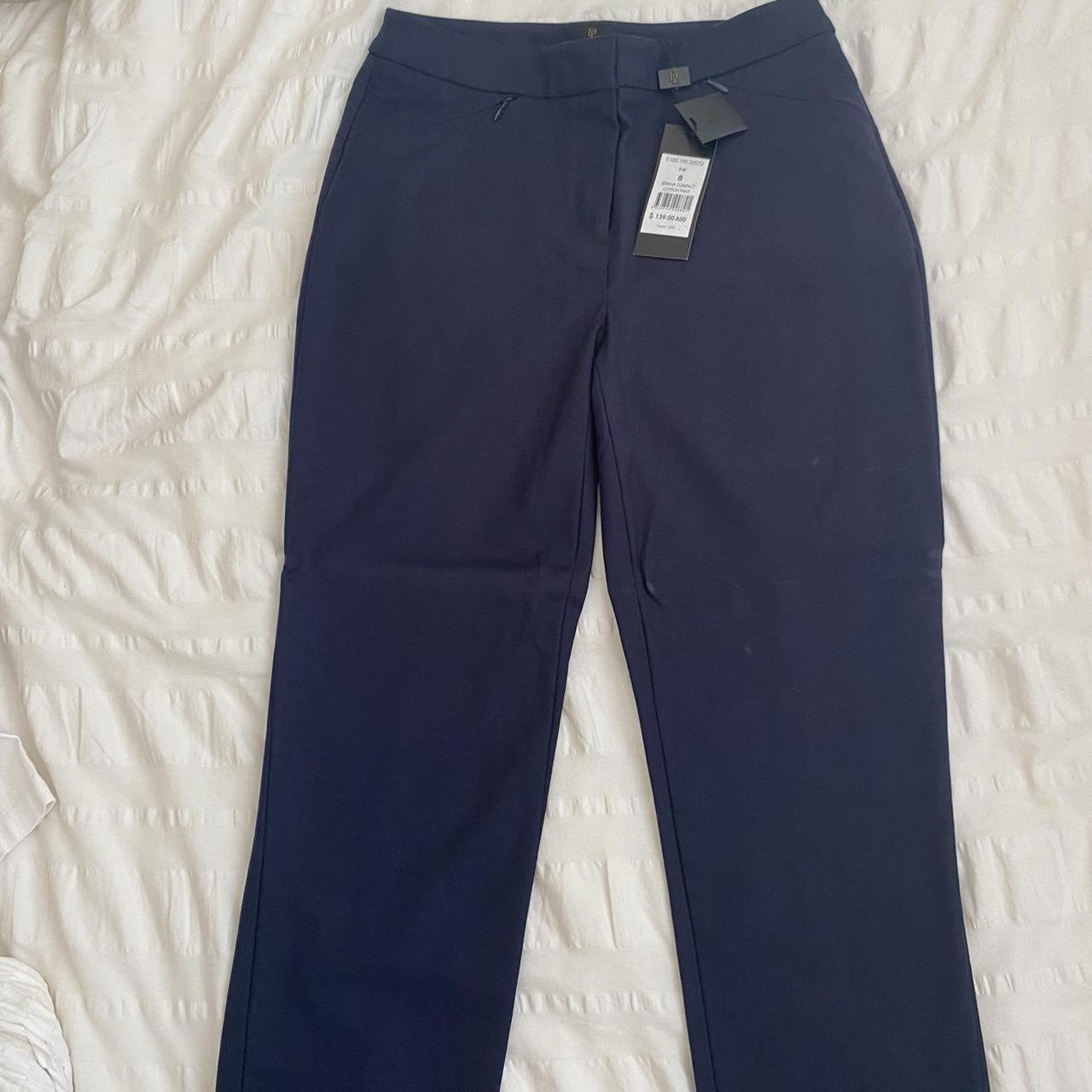 David Lawrence Navy Suit Pants Never been worn- with... - Depop