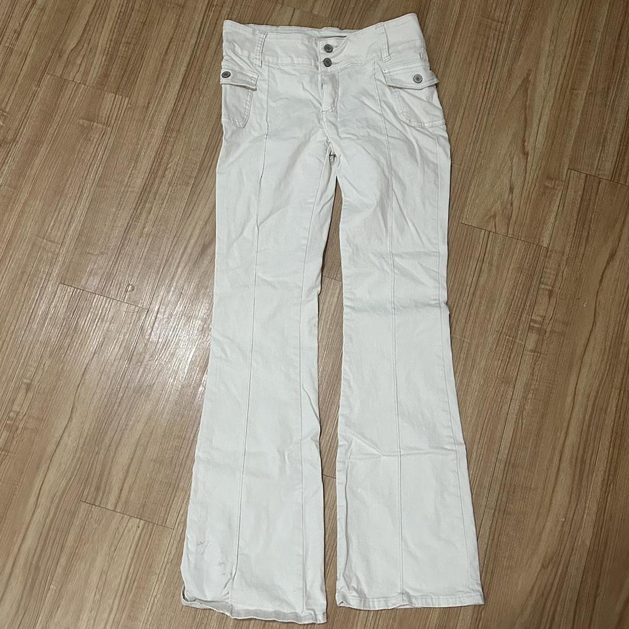 Brandy melville store white corduroy pants