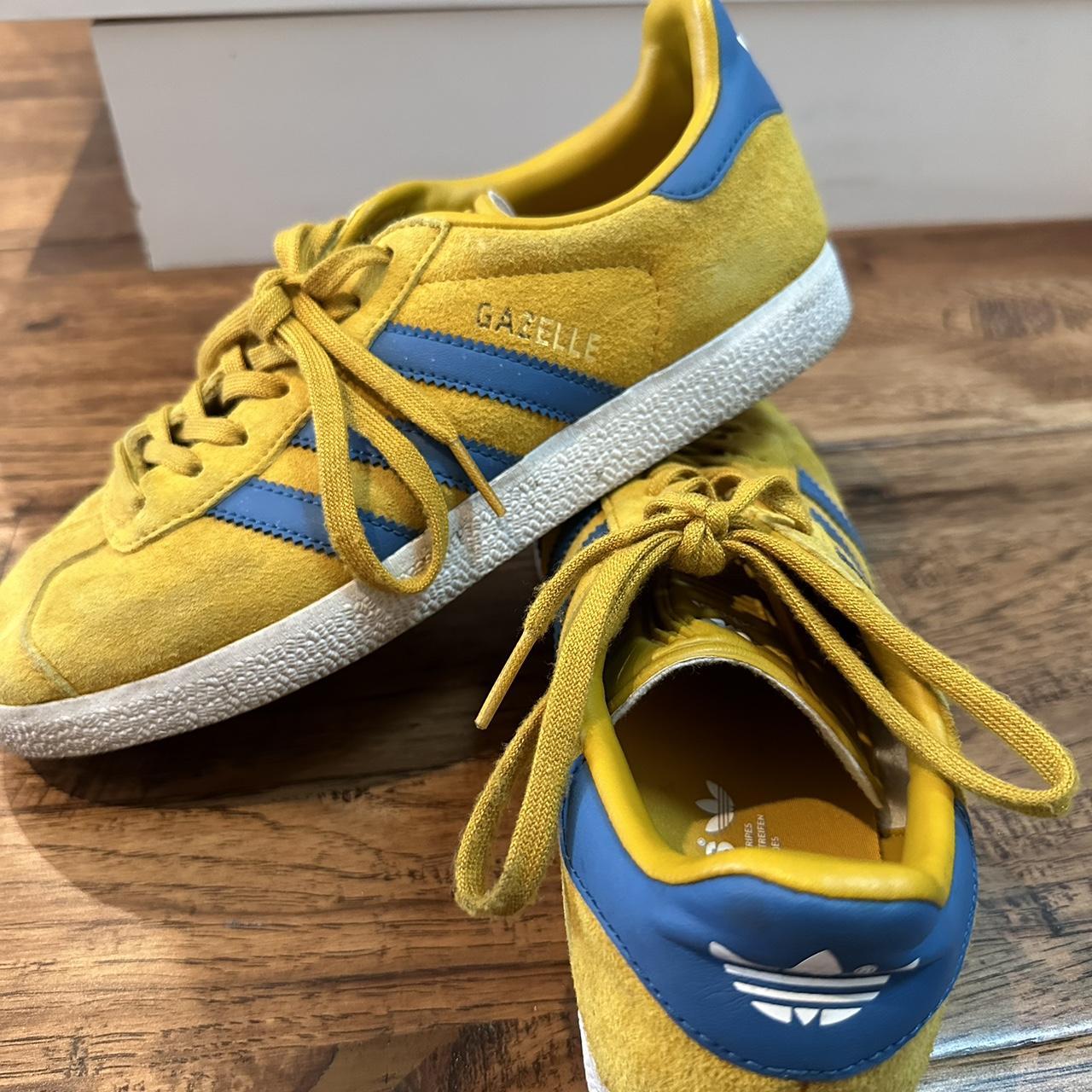 Adidas Mustard Yellow Gazelle Sneaker They are... Depop
