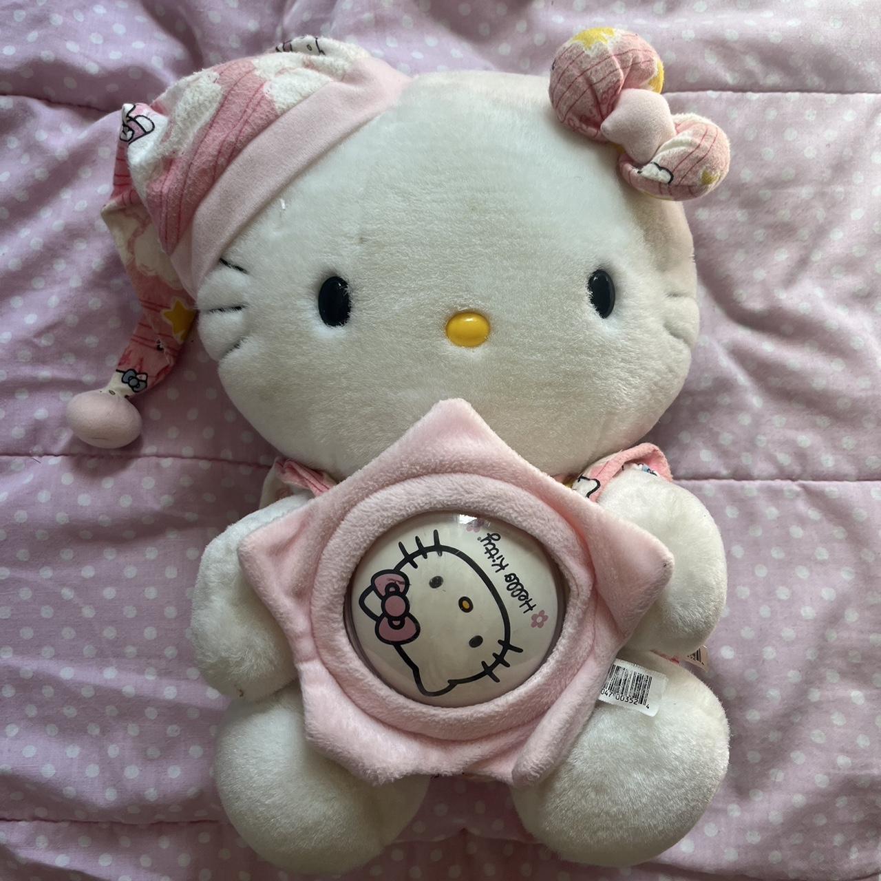 off brand 2002 sleepy hello kitty plush $18 #sanrio... - Depop