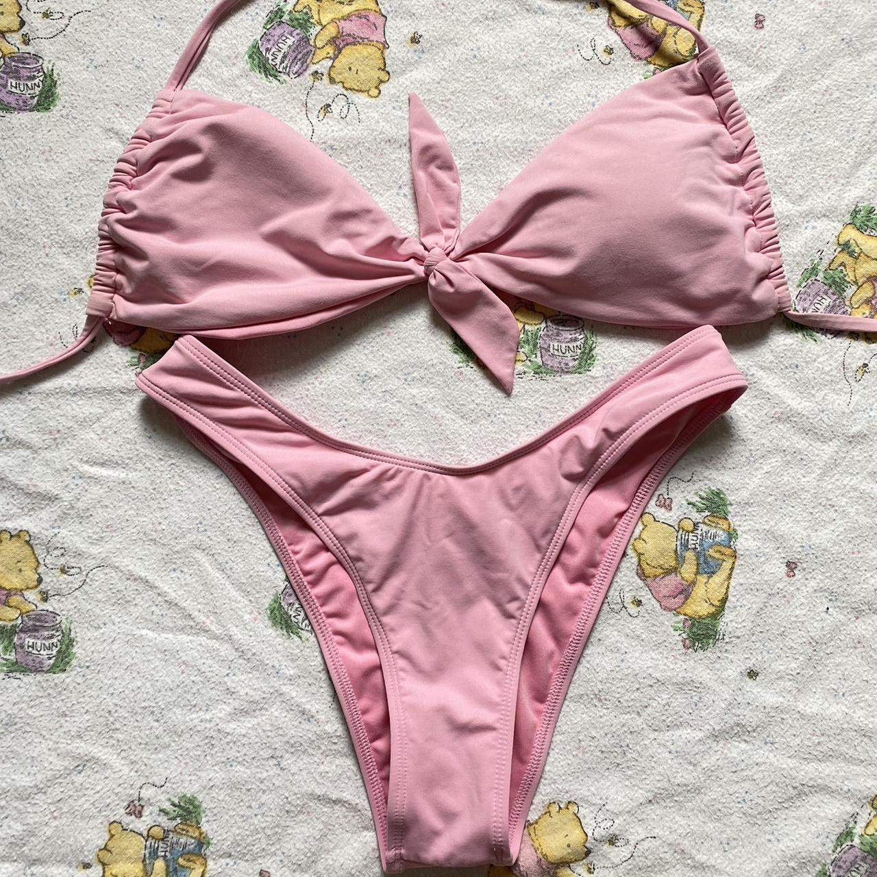 Garage Women's Pink Bikinisandtankinisets Depop