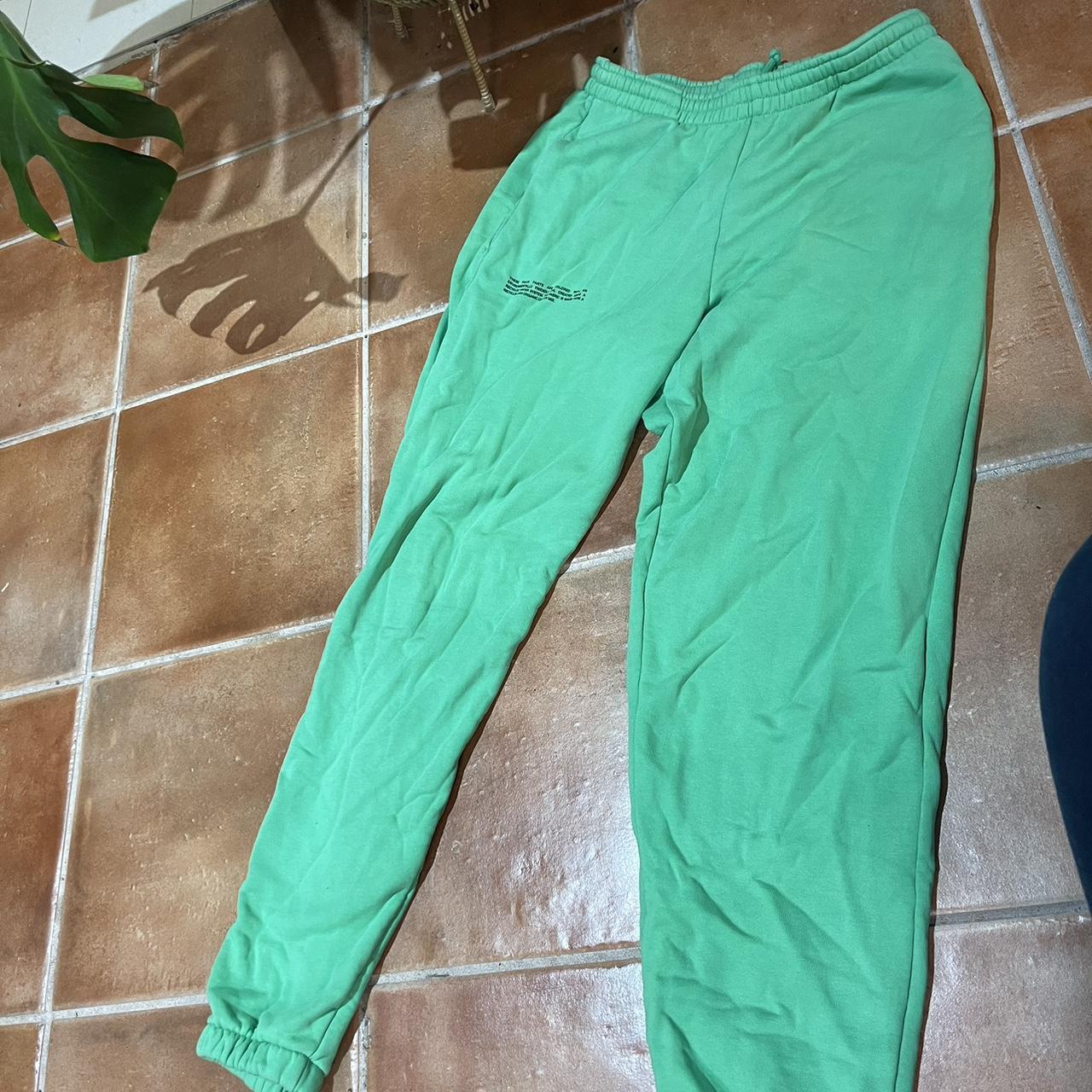 Pangaia Neon Green Tracksuit