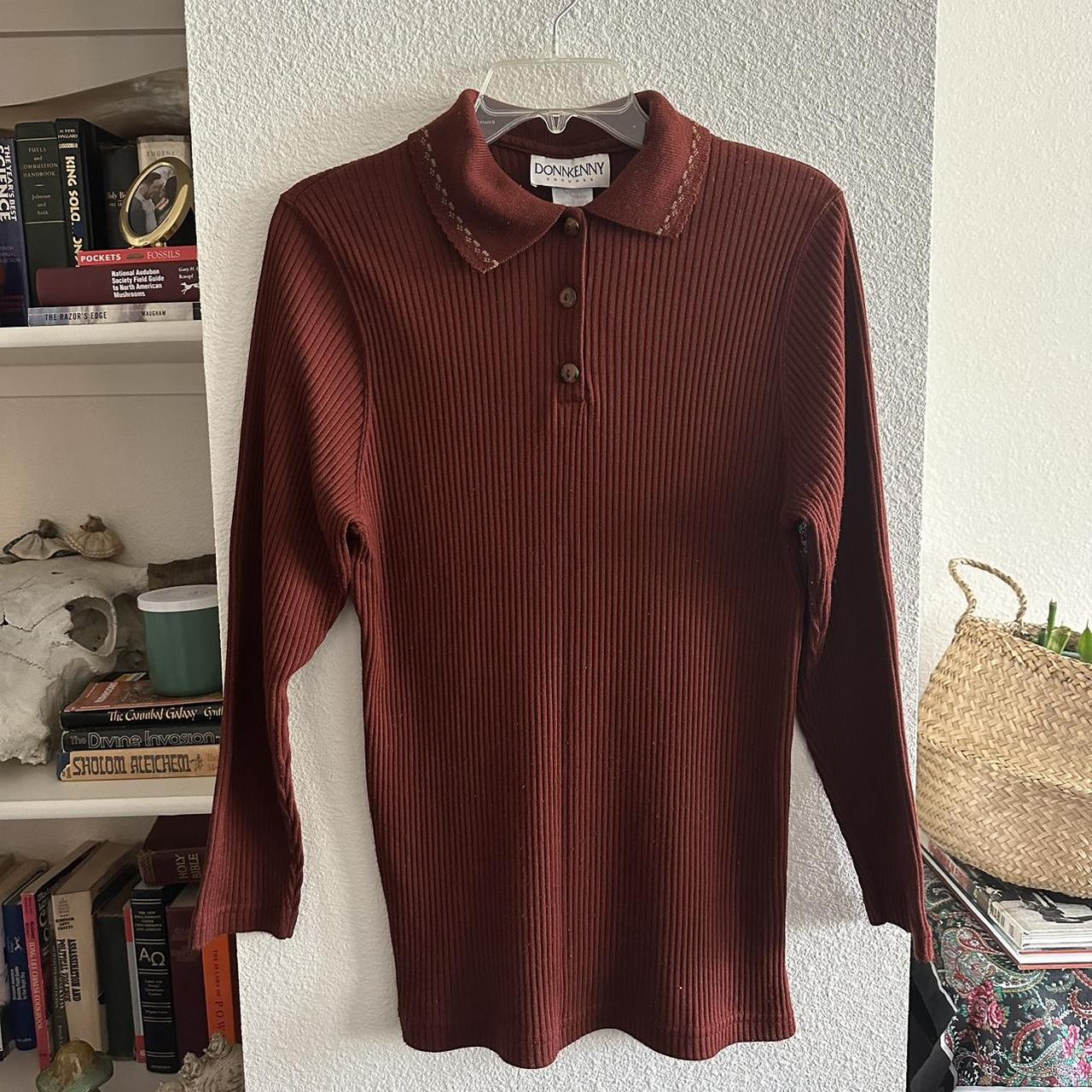 Vintage DONNKENNY Long Sleeve 🧡 This adorable piece... - Depop