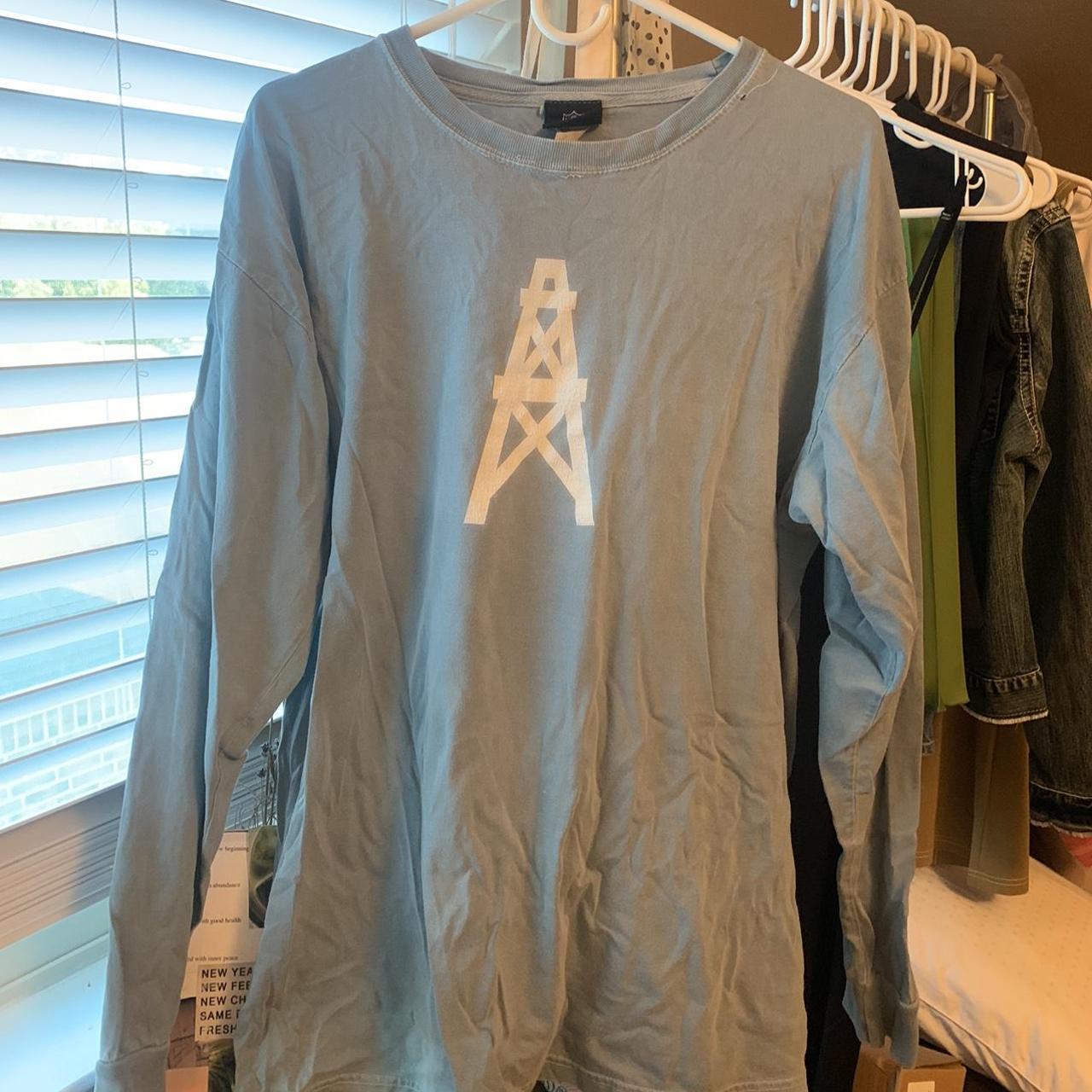 Vintage Houston Oilers Sweatshirt Size: Large fits - Depop