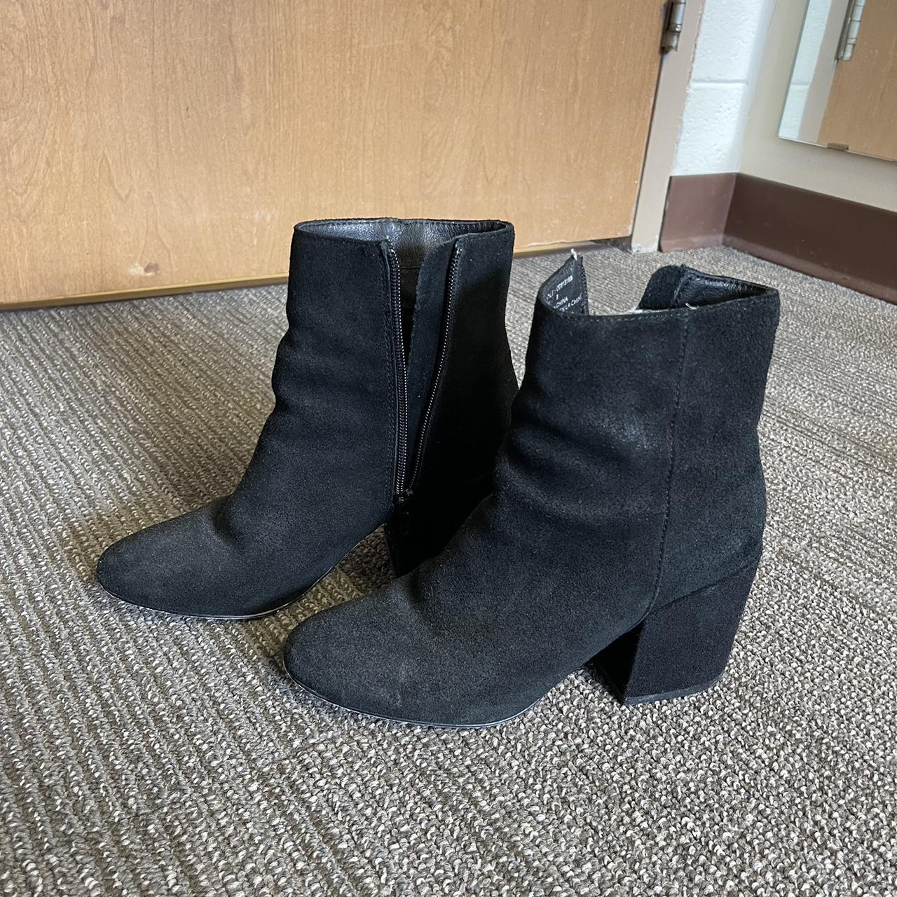 Zara Women's Black Boots | Depop