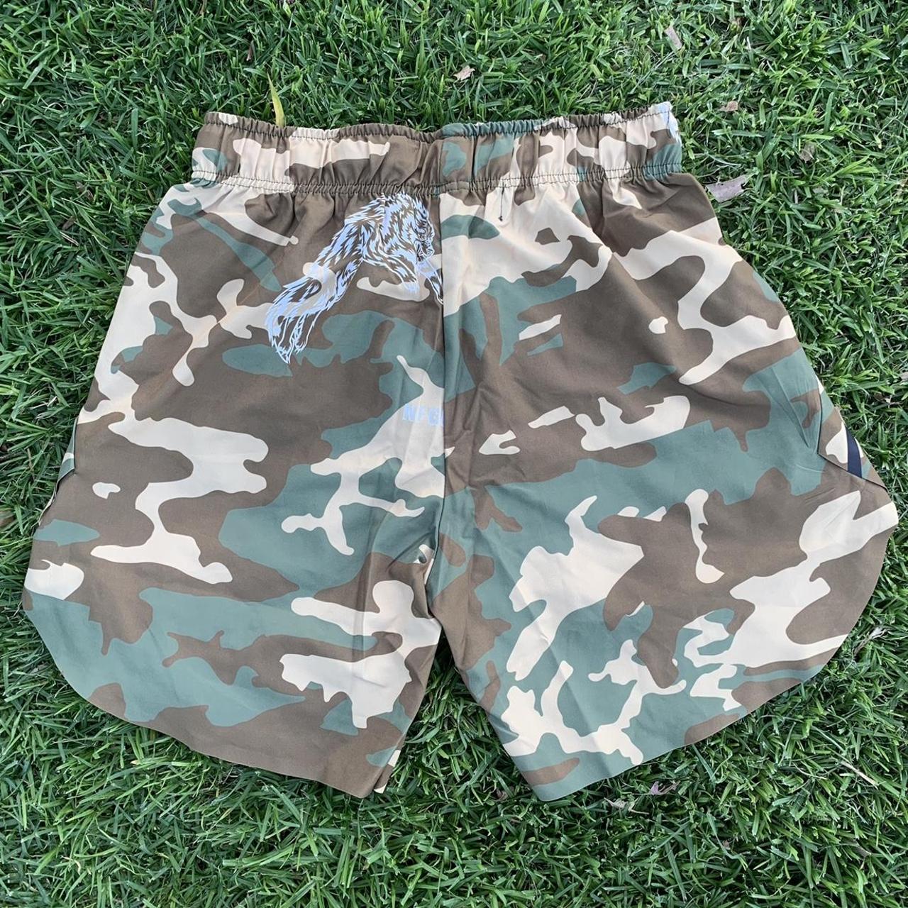 Dead stock Darc Sport Wolves Camo Shorts Darc Sport... - Depop