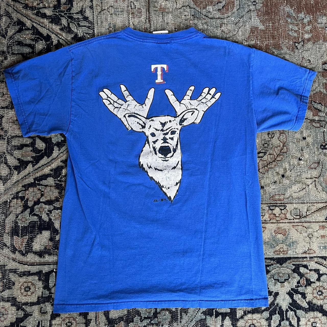 large texas rangers t shirt - Depop