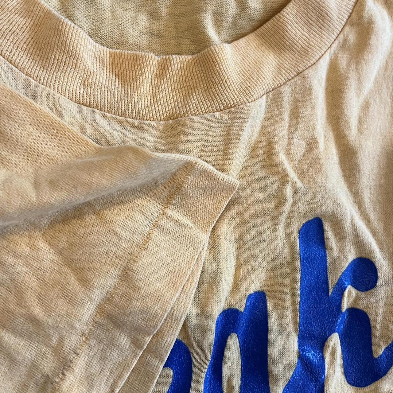 men-s-yellow-and-navy-t-shirt-depop