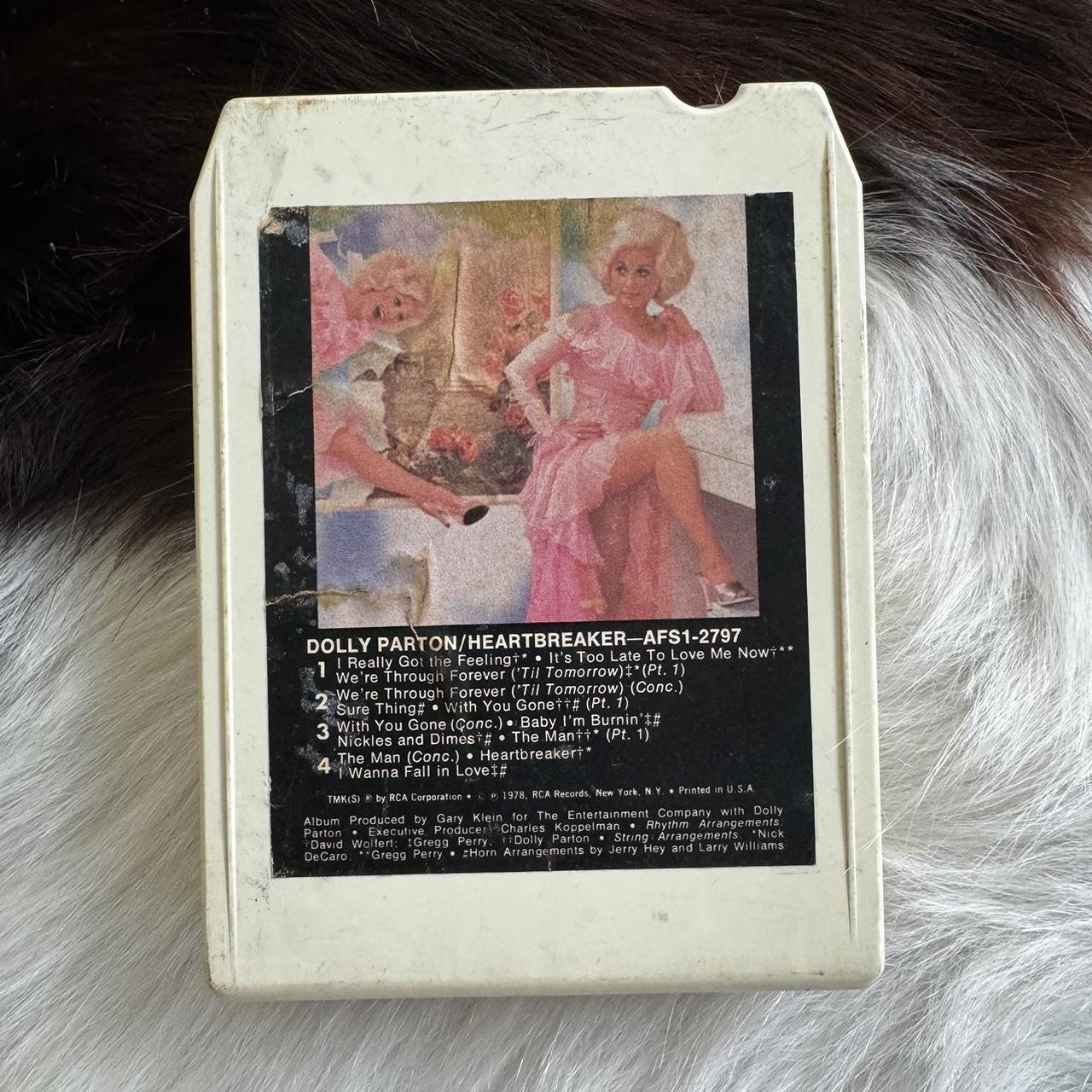 Dolly Parton heartbreaker 8 track factory