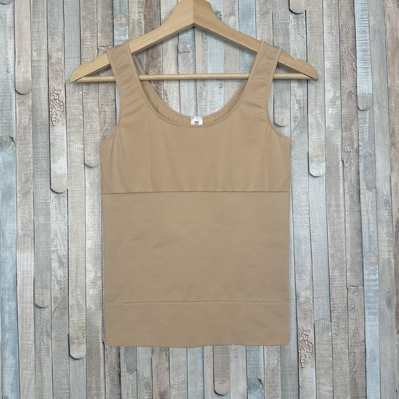 SPANX Women's Shapewear Tank Top Nude Size - Depop