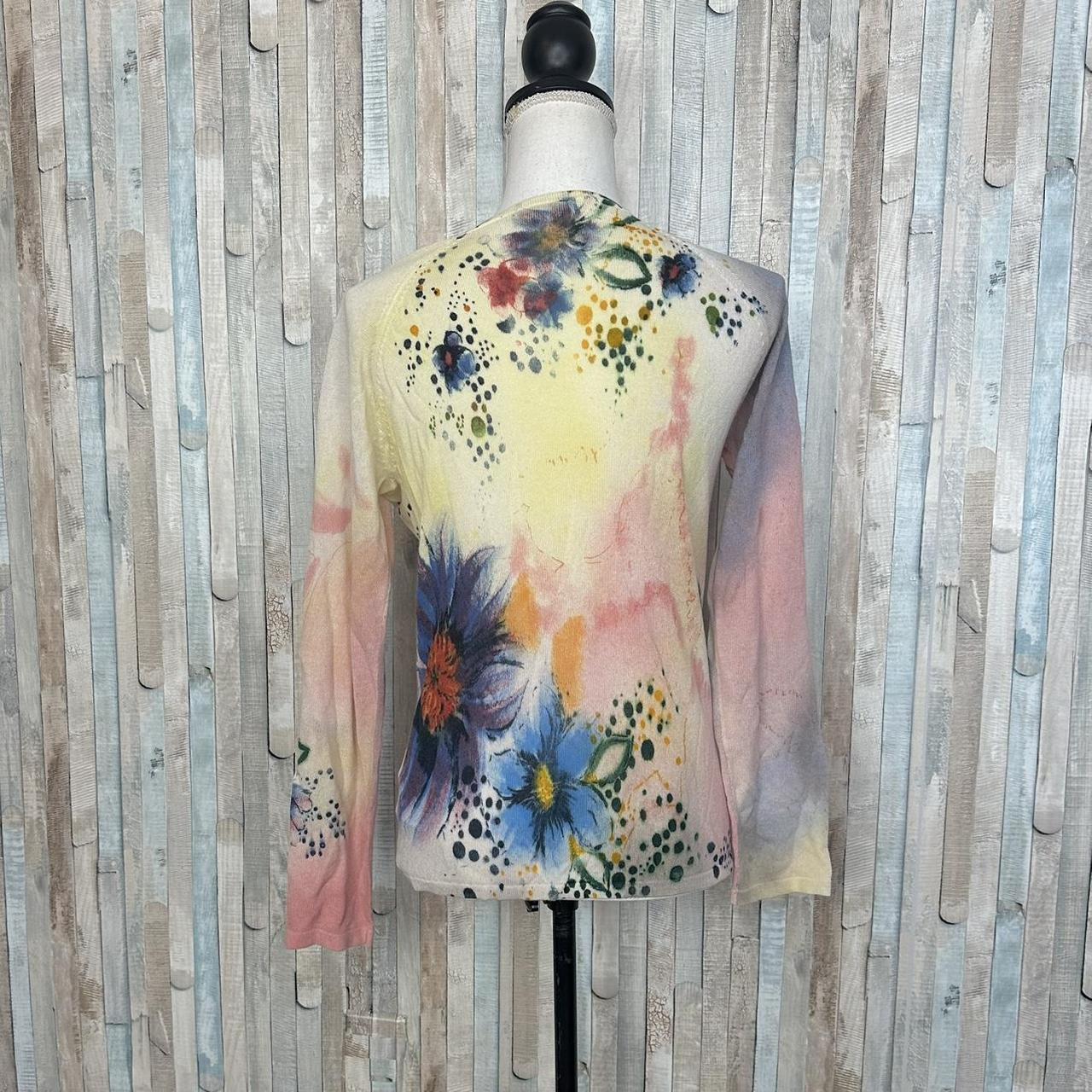 Ivko cardigan floral pattern best sale