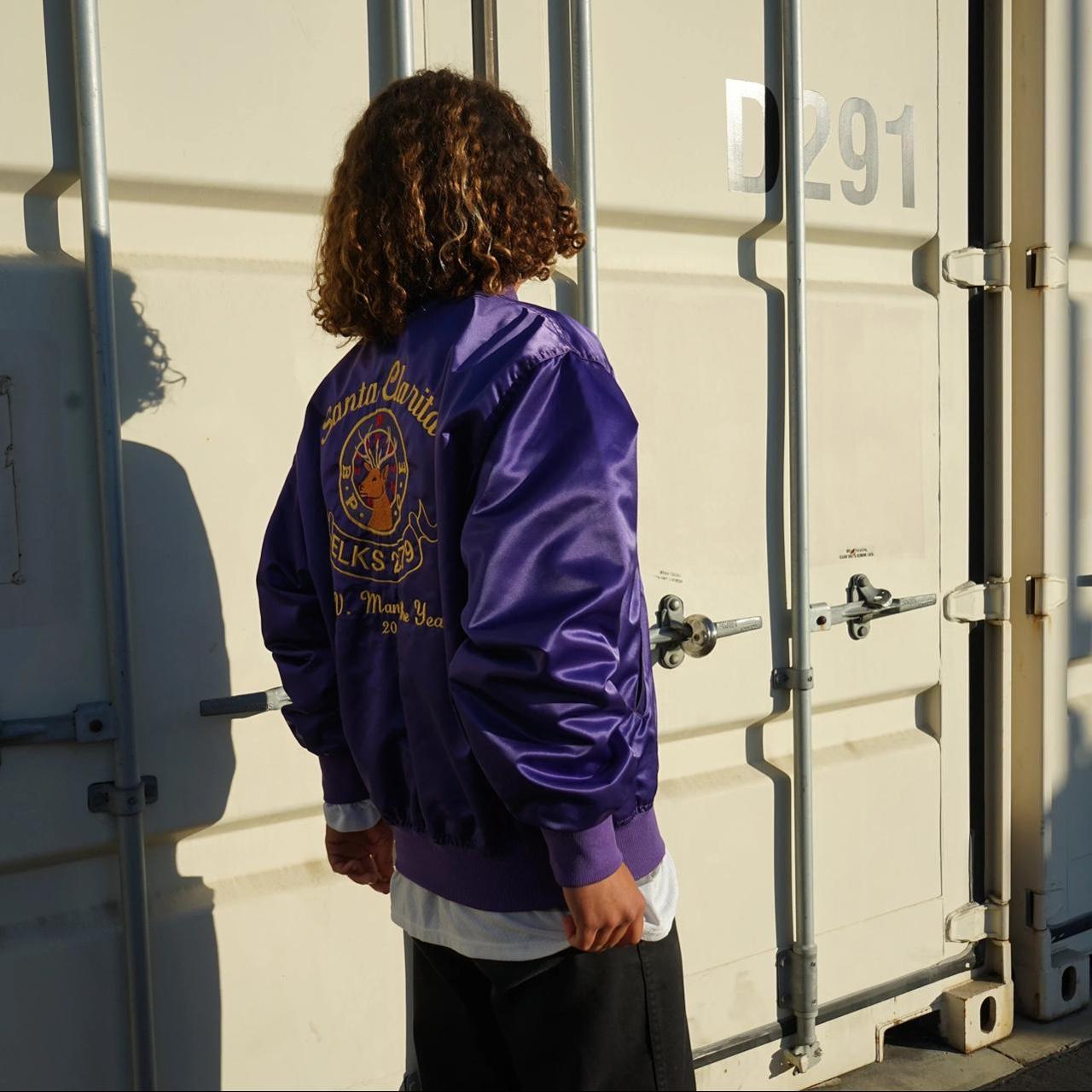 Men's Purple Bomber Jackets