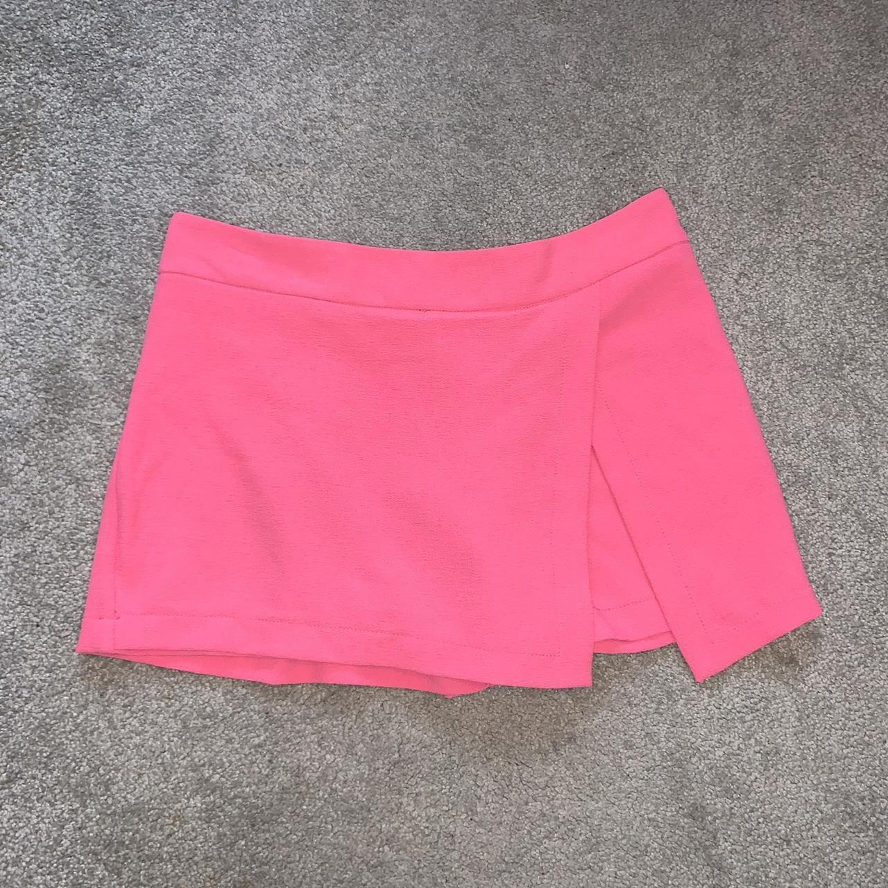 Pink skort Size 6 Excellent condition - Depop