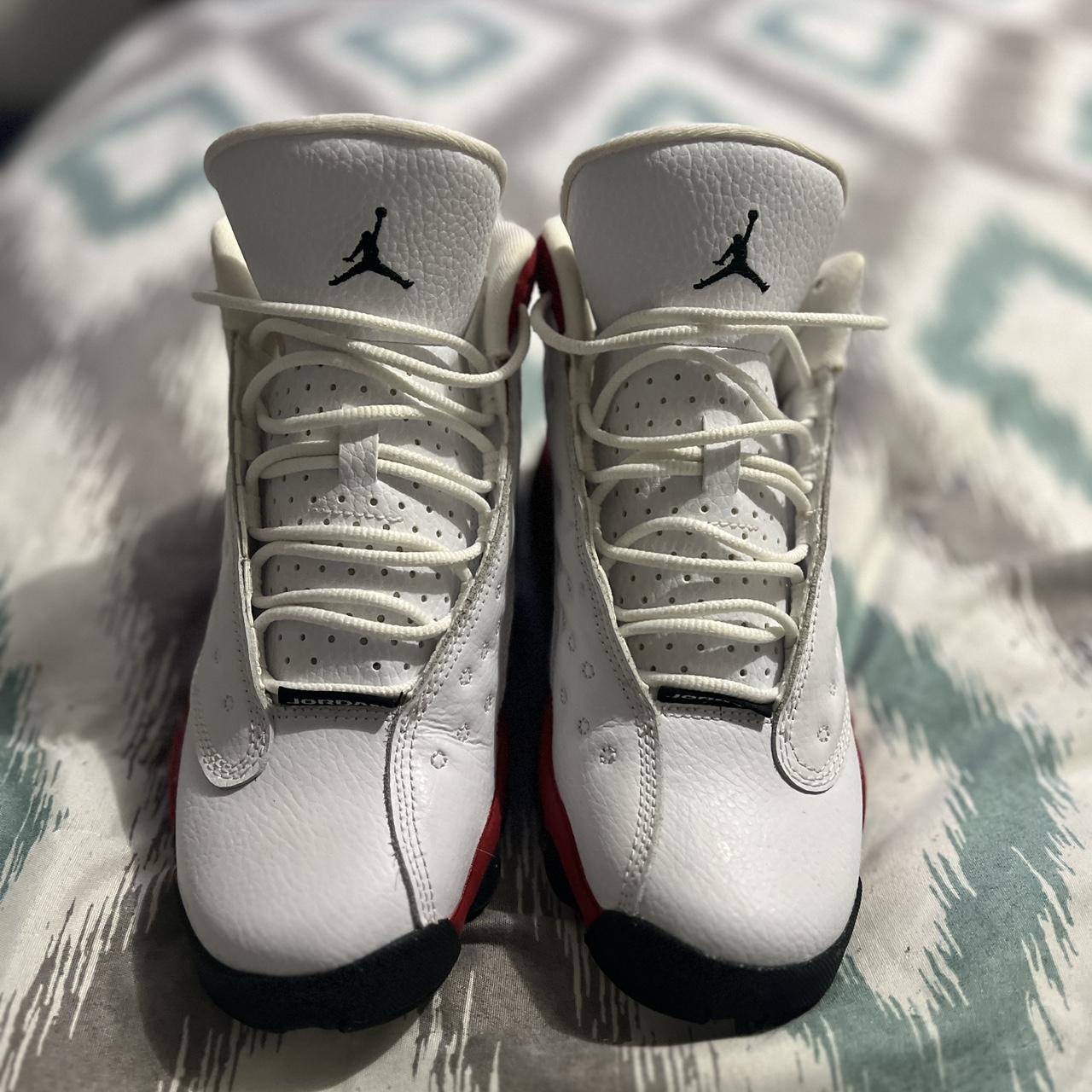 2017 Jordan 13 Chicago Cherry Size Y Size Depop