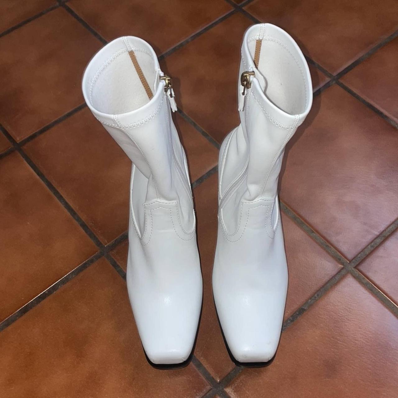 Stella mccartney white store boots