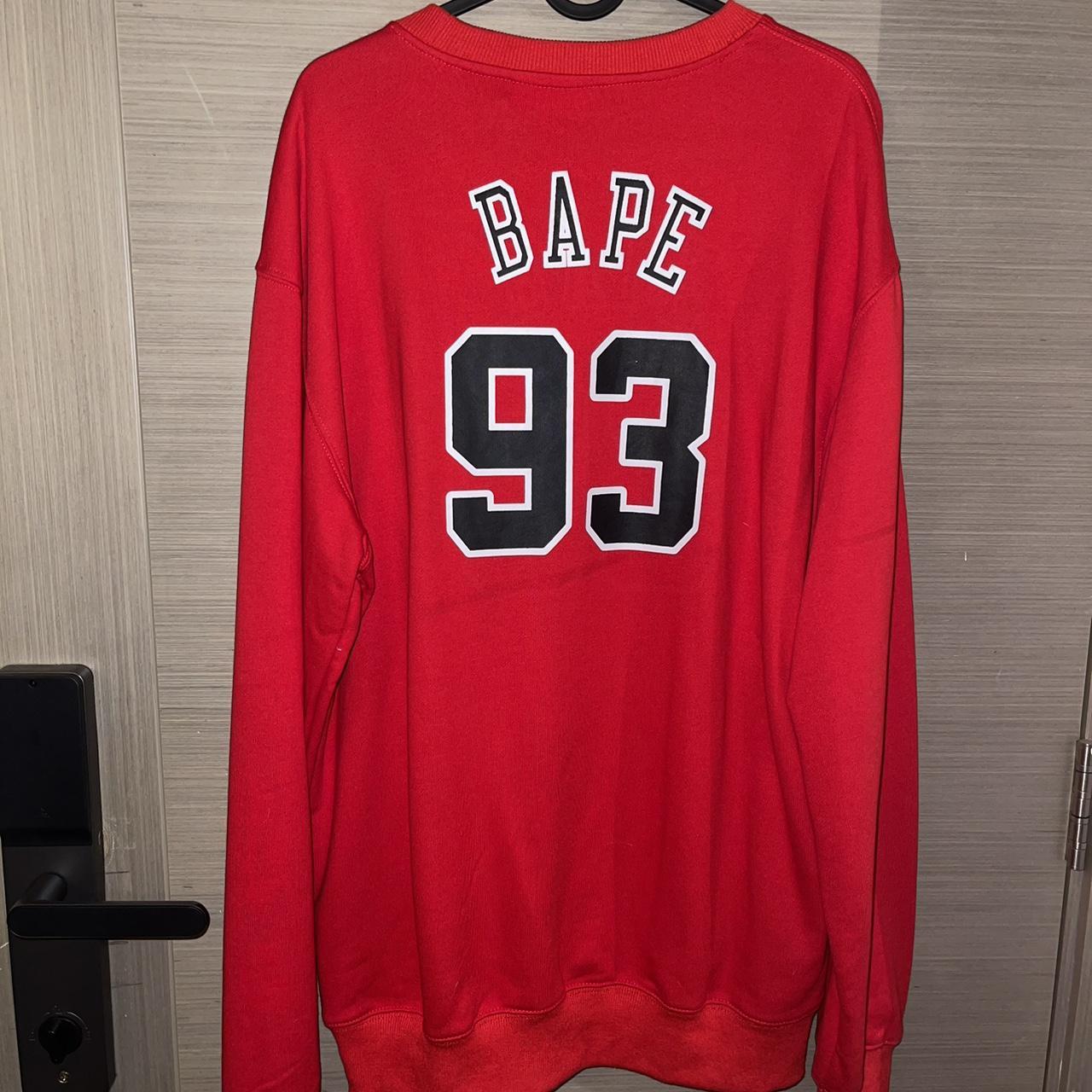 Bulls selling bape crewneck