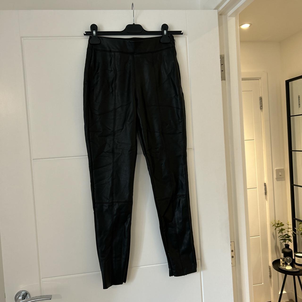 topshop leather leggings