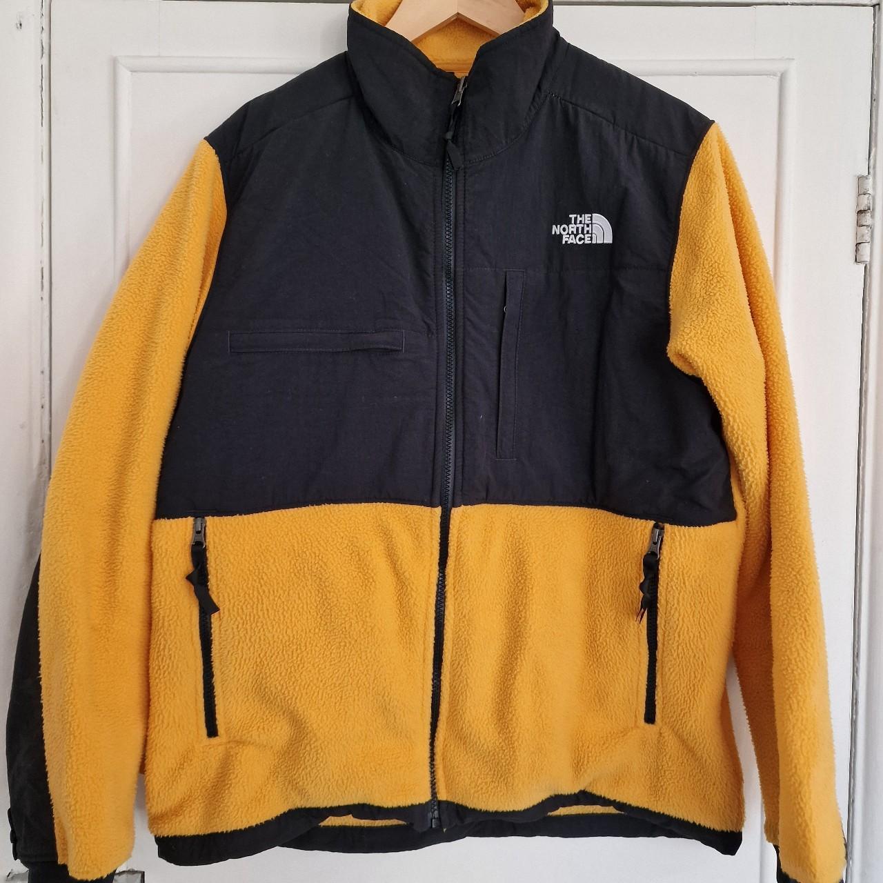 North face yellow denali fleece #northface #denali... - Depop