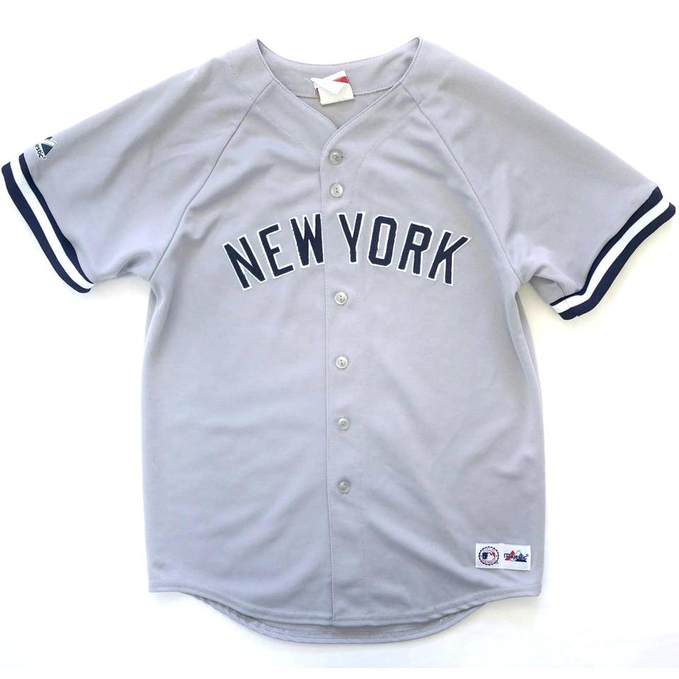 Vintage 90's Majestic New York Yankees Jersey L - Depop