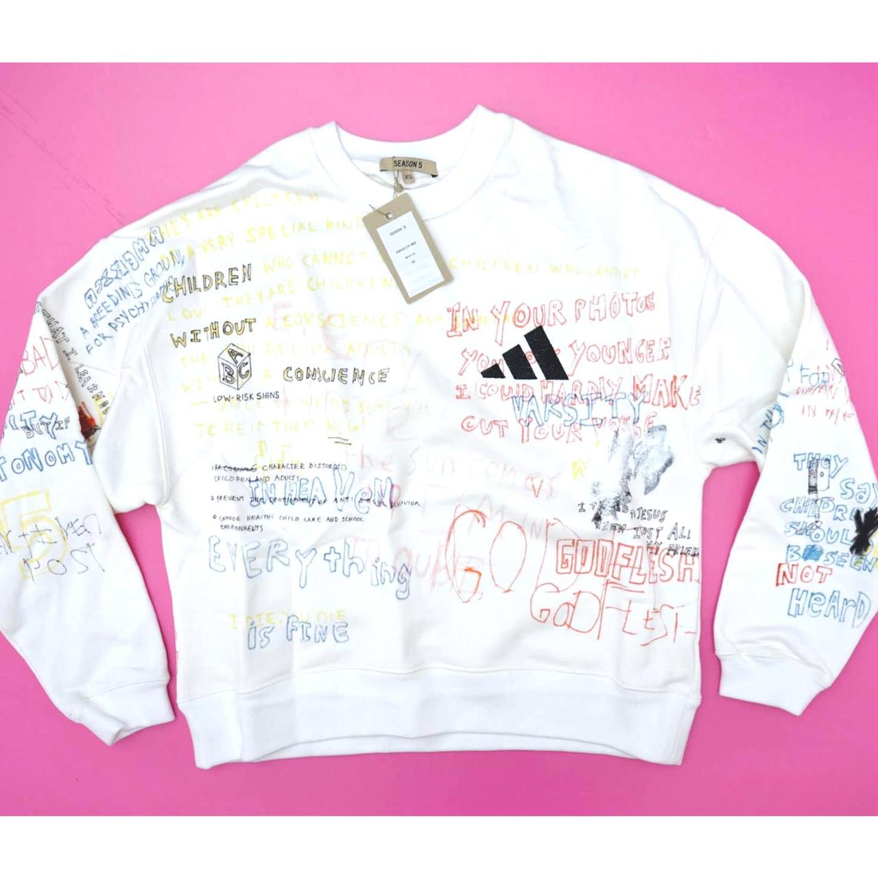 Yeezy best sale graffiti sweatshirt